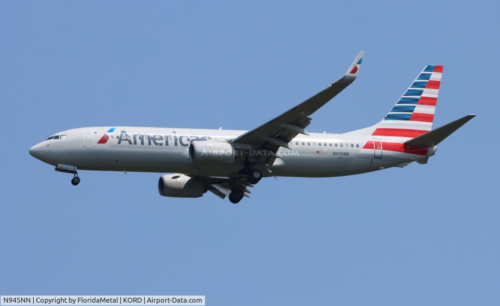 N945NN, 2014 Boeing 737-823 C/N 33233, AAL 738 zx dca-ord