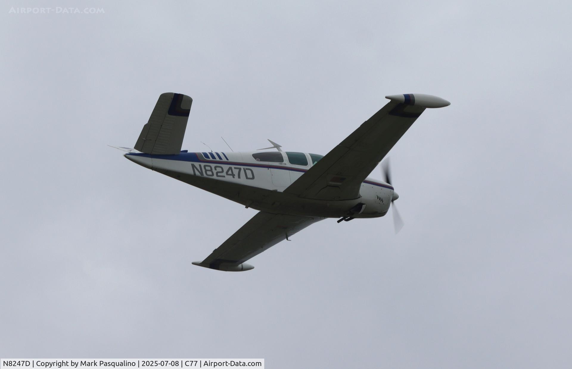 N8247D, 1957 Beech J35 Bonanza C/N D-5347, Beech J35