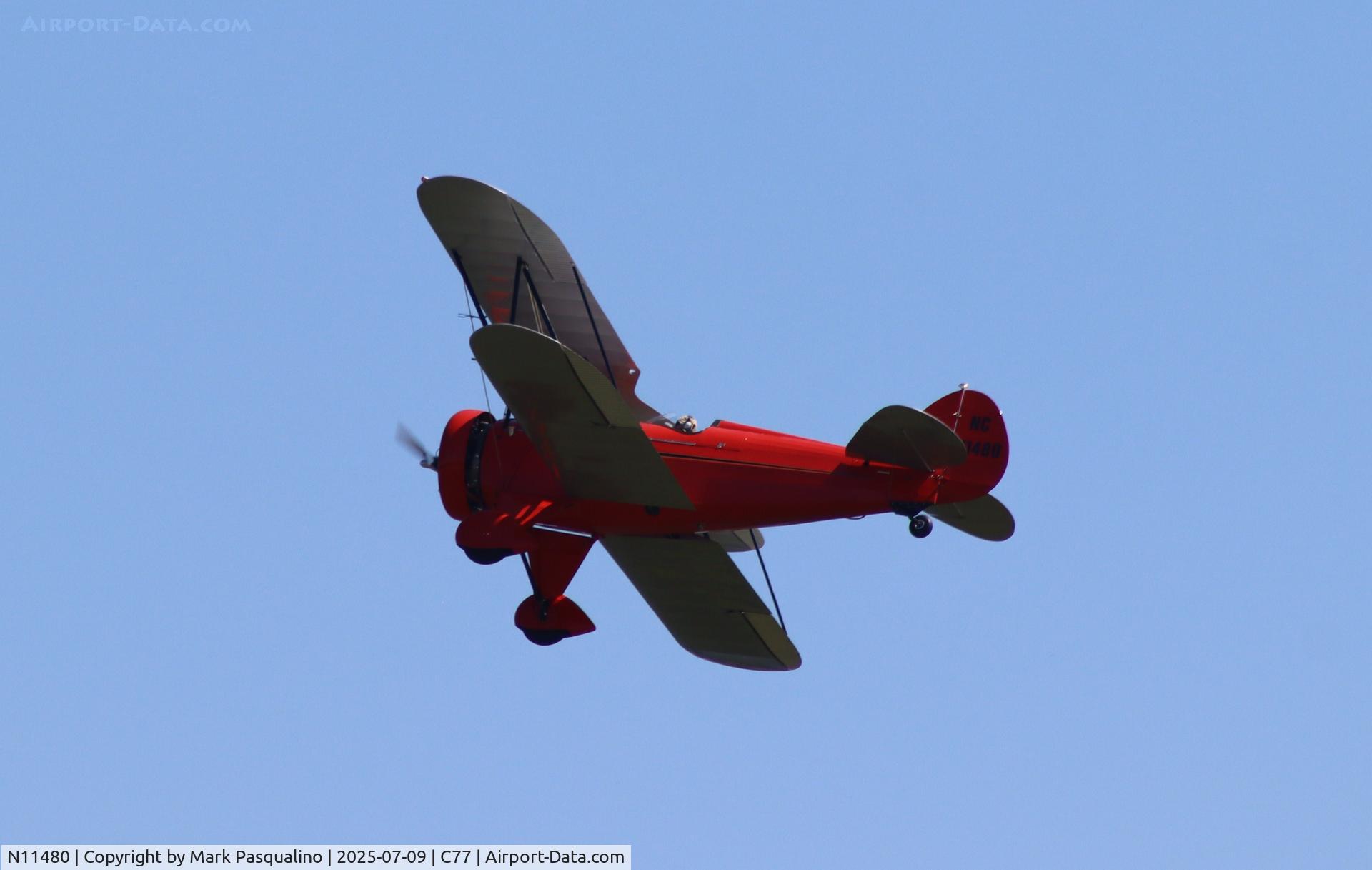 N11480, Waco QCF-2 C/N 3556, Waco QCF-2