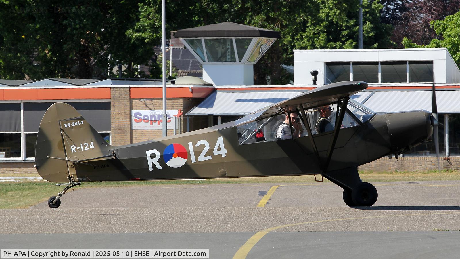 PH-APA, 1954 Piper L-21B Super Cub (PA-18-135) C/N 18-3814, at seppe