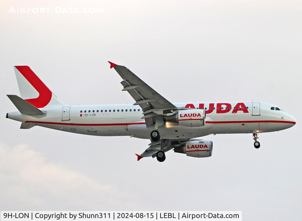 9H-LON, 2007 Airbus A320-214 C/N 3048, Landing rwy 24R