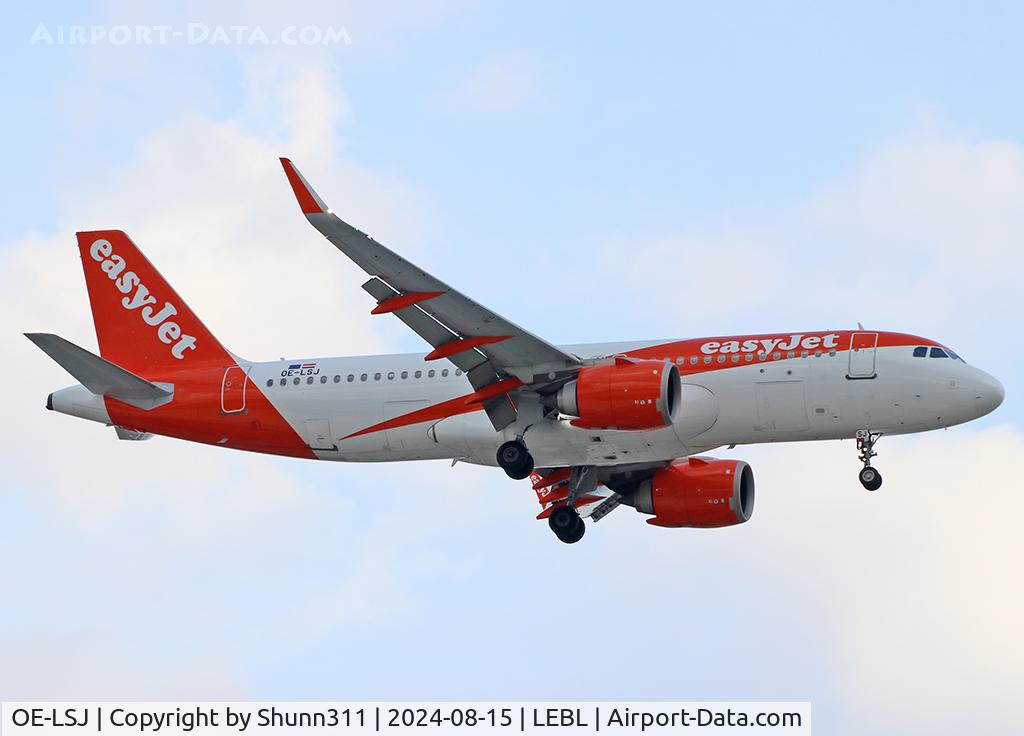OE-LSJ, 2019 Airbus A320-251N C/N 9110, Landing rwy 24R
