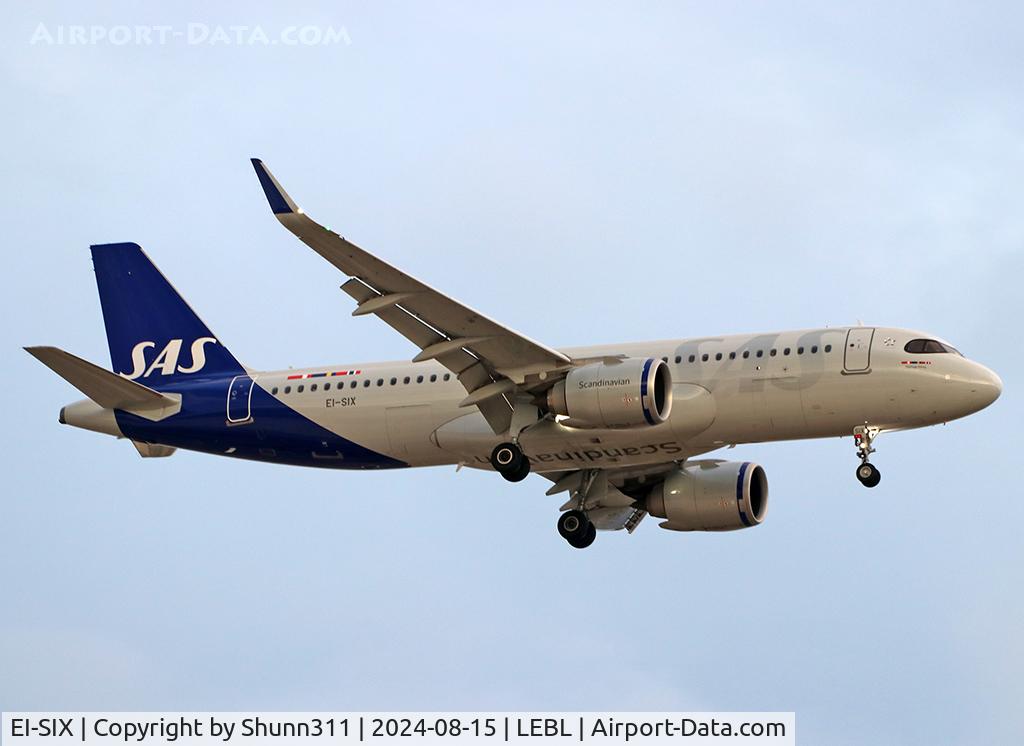 EI-SIX, 2023 Airbus A320-251N C/N 11168, Landing rwy 24R