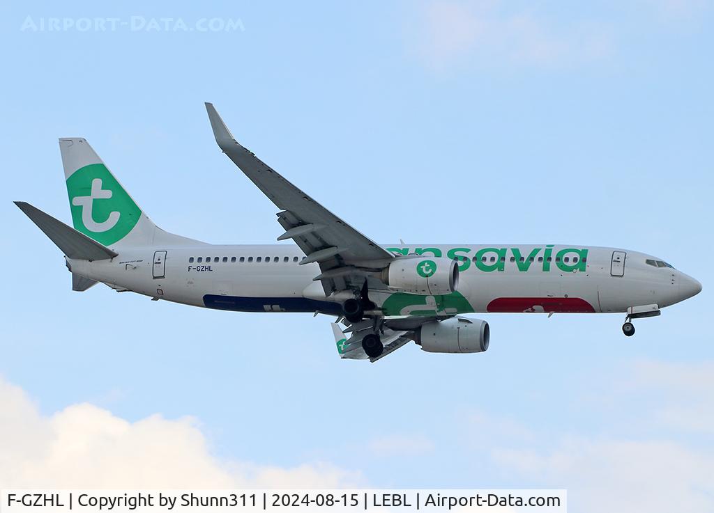 F-GZHL, 2014 Boeing 737-8K2 C/N 37791, Landing rwy 24R