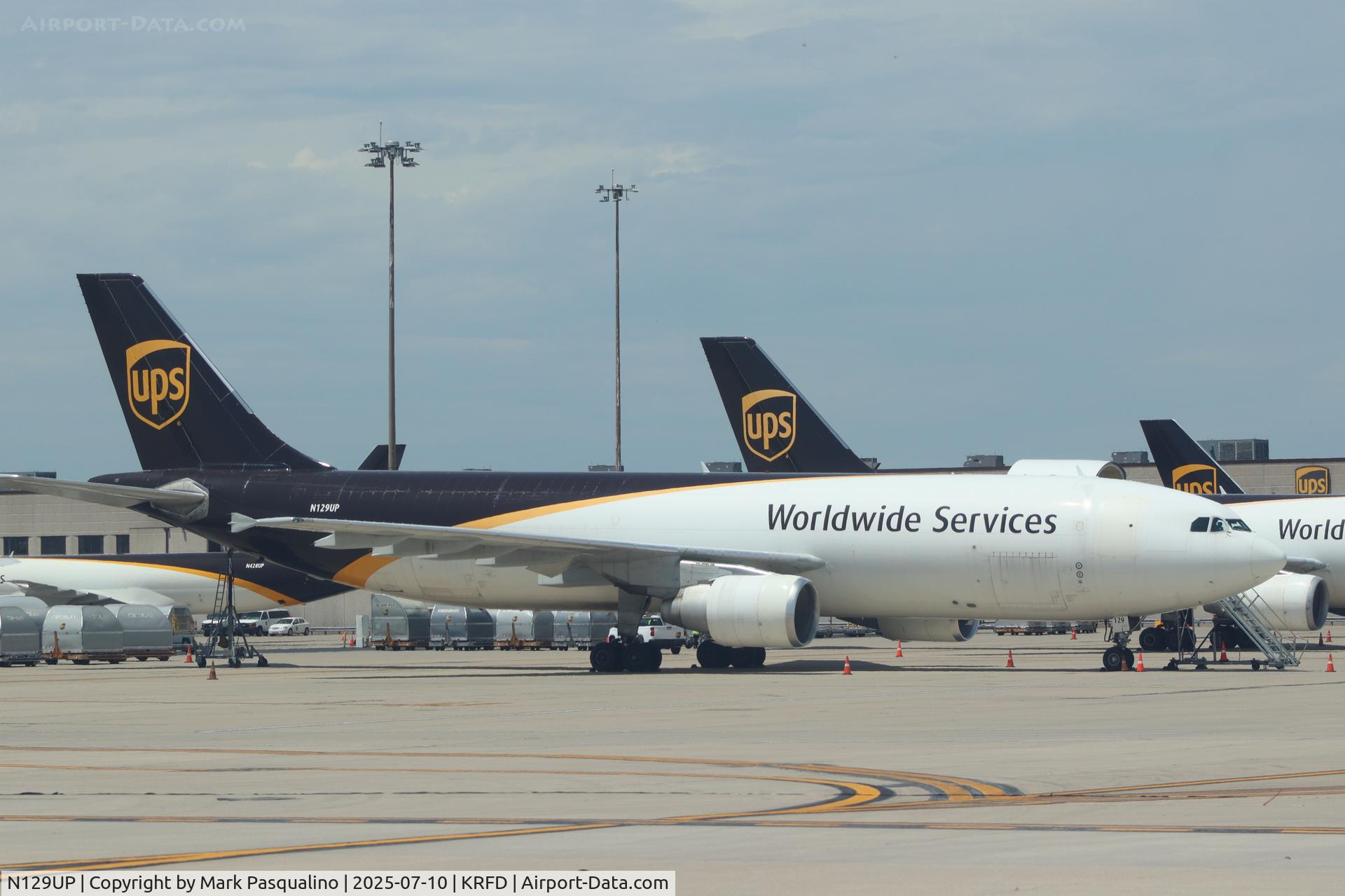 N129UP, 2001 Airbus A300F4-622R C/N 0813, Airbus A300F4-622R