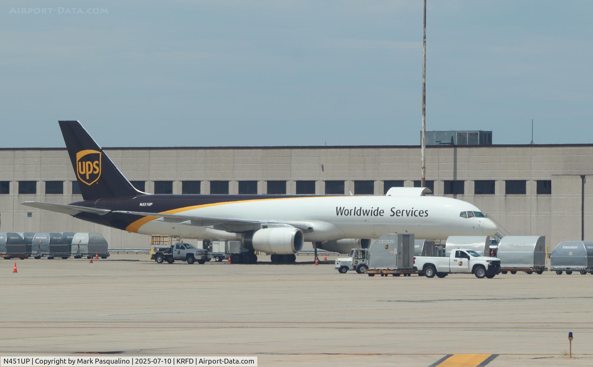 N451UP, 1995 Boeing 757-24APF C/N 27739, Boeing 757-24APF