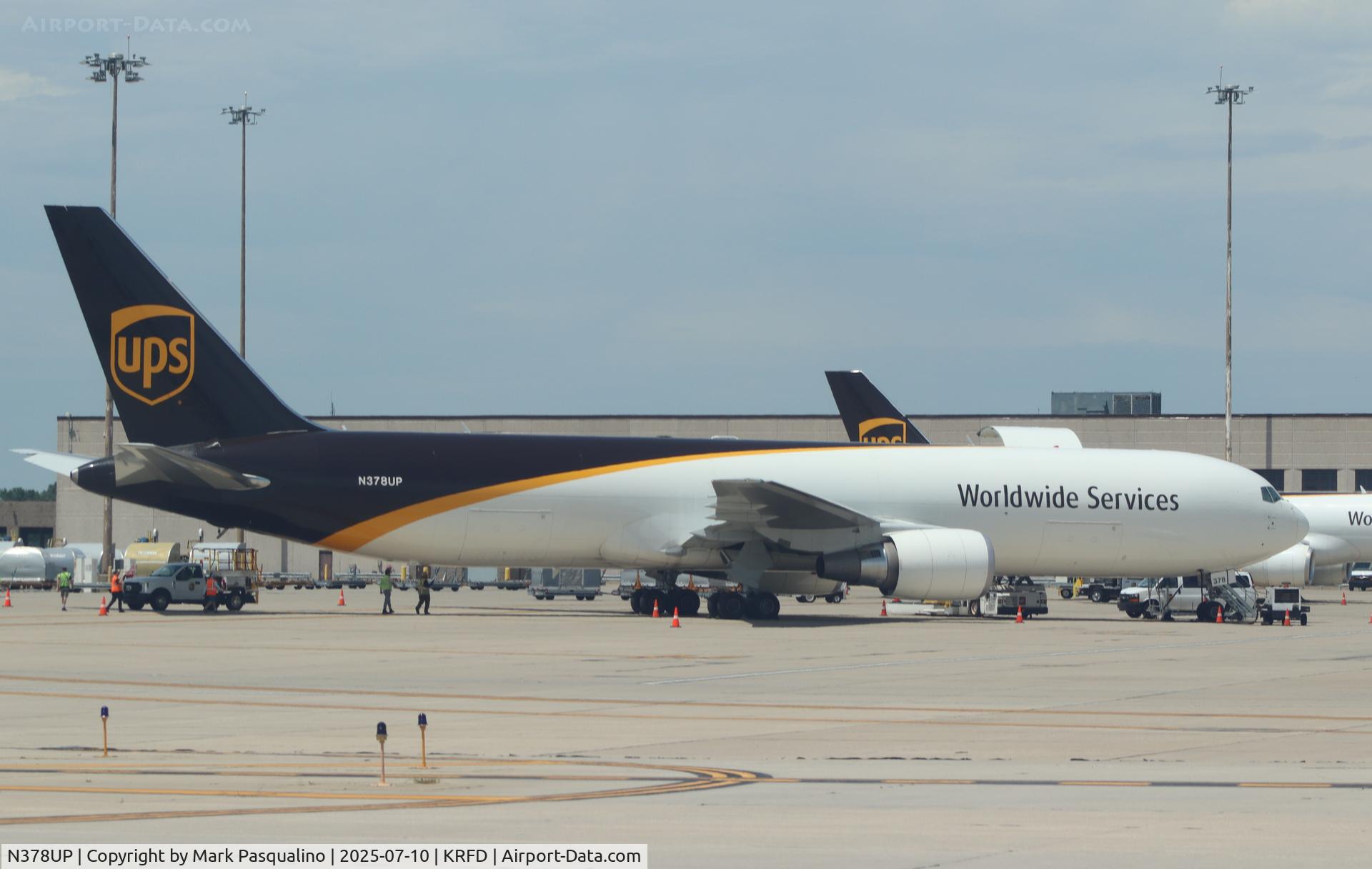 N378UP, 2023 Boeing 767-300F C/N 67920, Boeing 767-300F