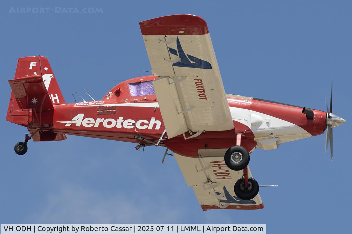 VH-ODH, Air Tractor AT-802A C/N 802A-0114, Runway 13