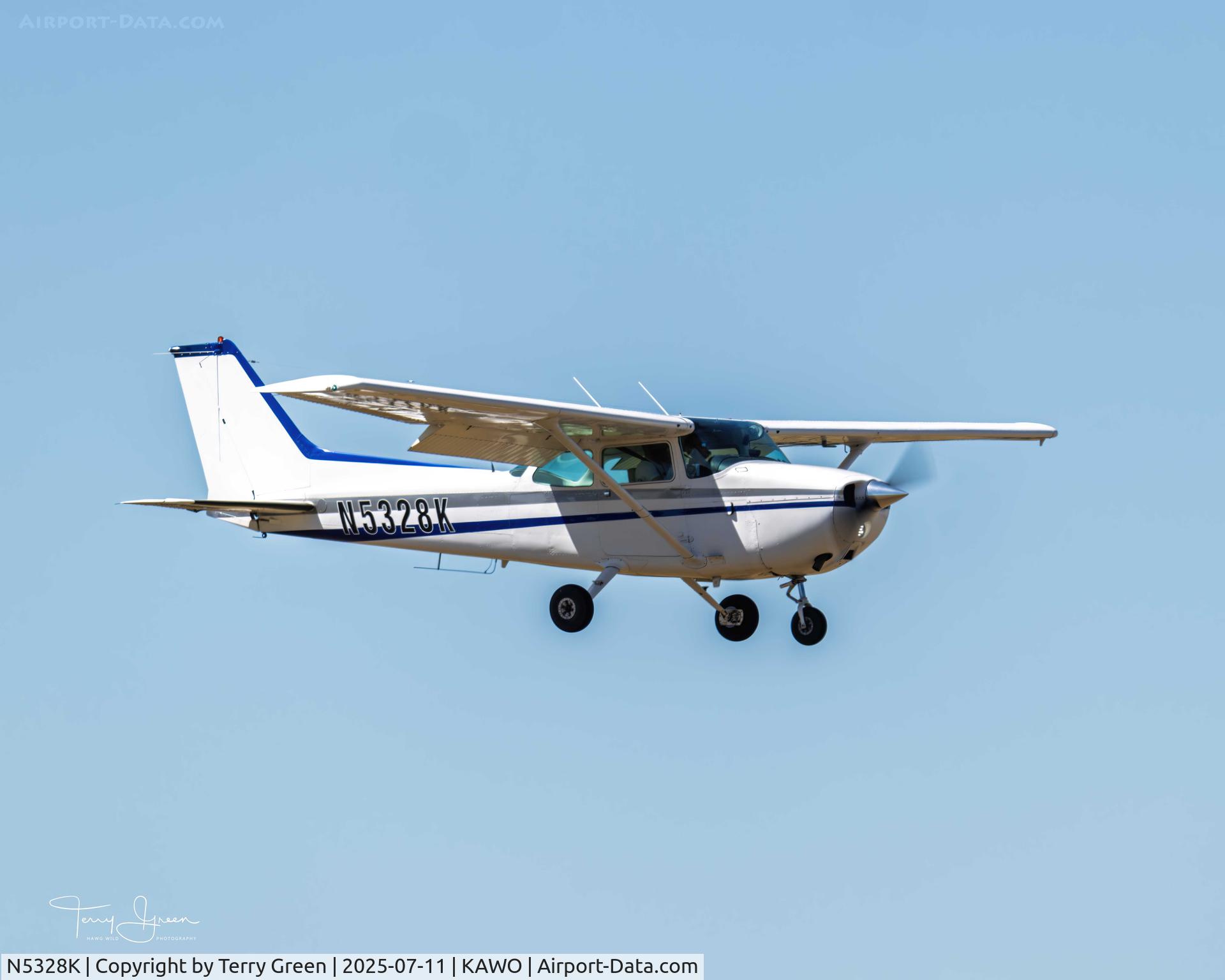 N5328K, 1980 Cessna 172P C/N 17274067, KAWO