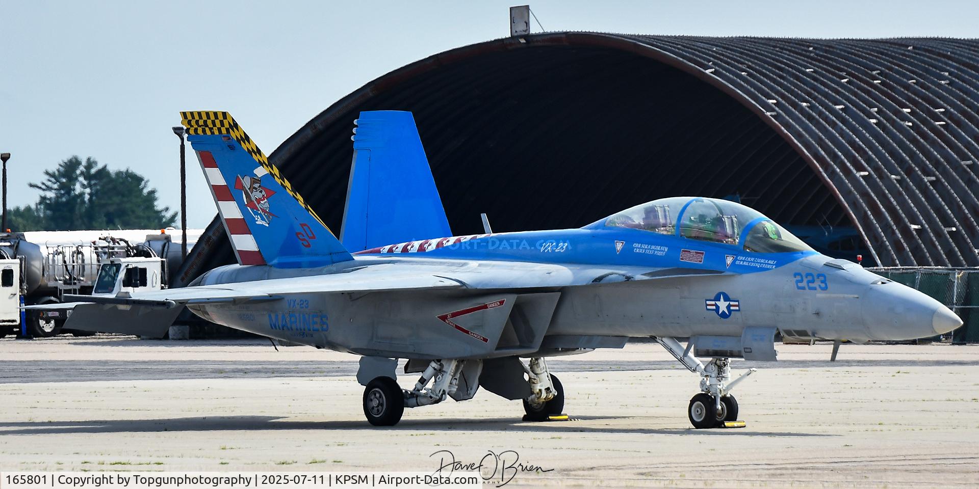 165801, Boeing F/A-18F Super Hornet C/N 1533, VX-23 Salty Dogs