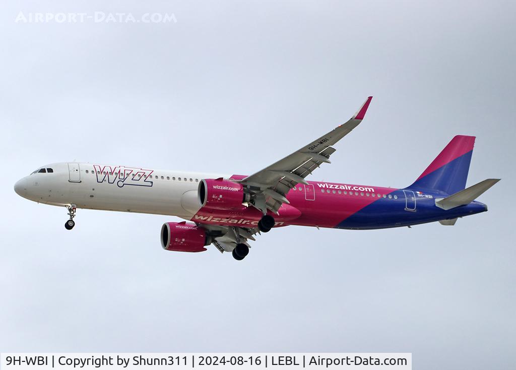 9H-WBI, 2022 Airbus A321neo C/N 10907, Landing rwy 24R