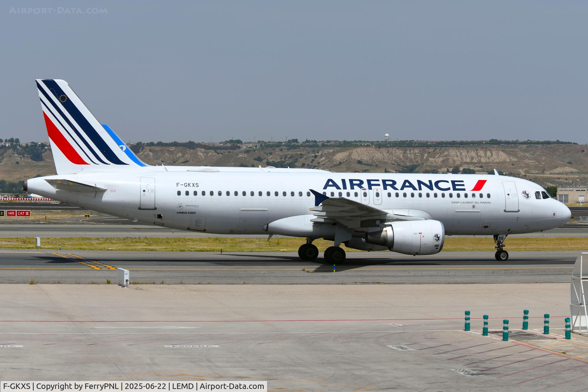 F-GKXS, 2009 Airbus A320-214 C/N 3825, Arrival of Air France A320