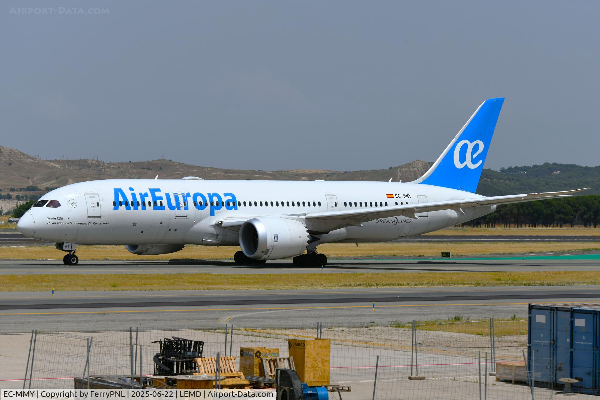 EC-MMY, 2016 Boeing 787-8 Dreamliner Dreamliner C/N 36416, Air Europa B788