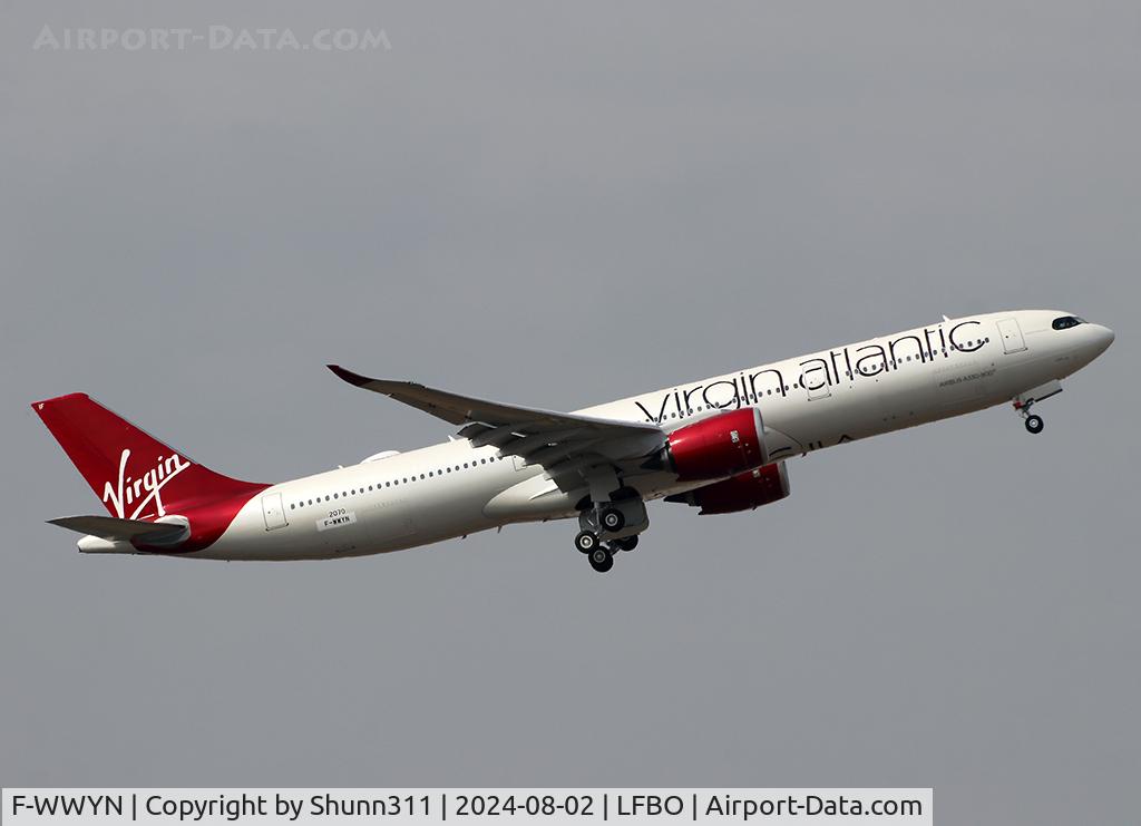 F-WWYN, 2024 Airbus A330-941 C/N 2070, C/n 2070 - To be G-VRIF