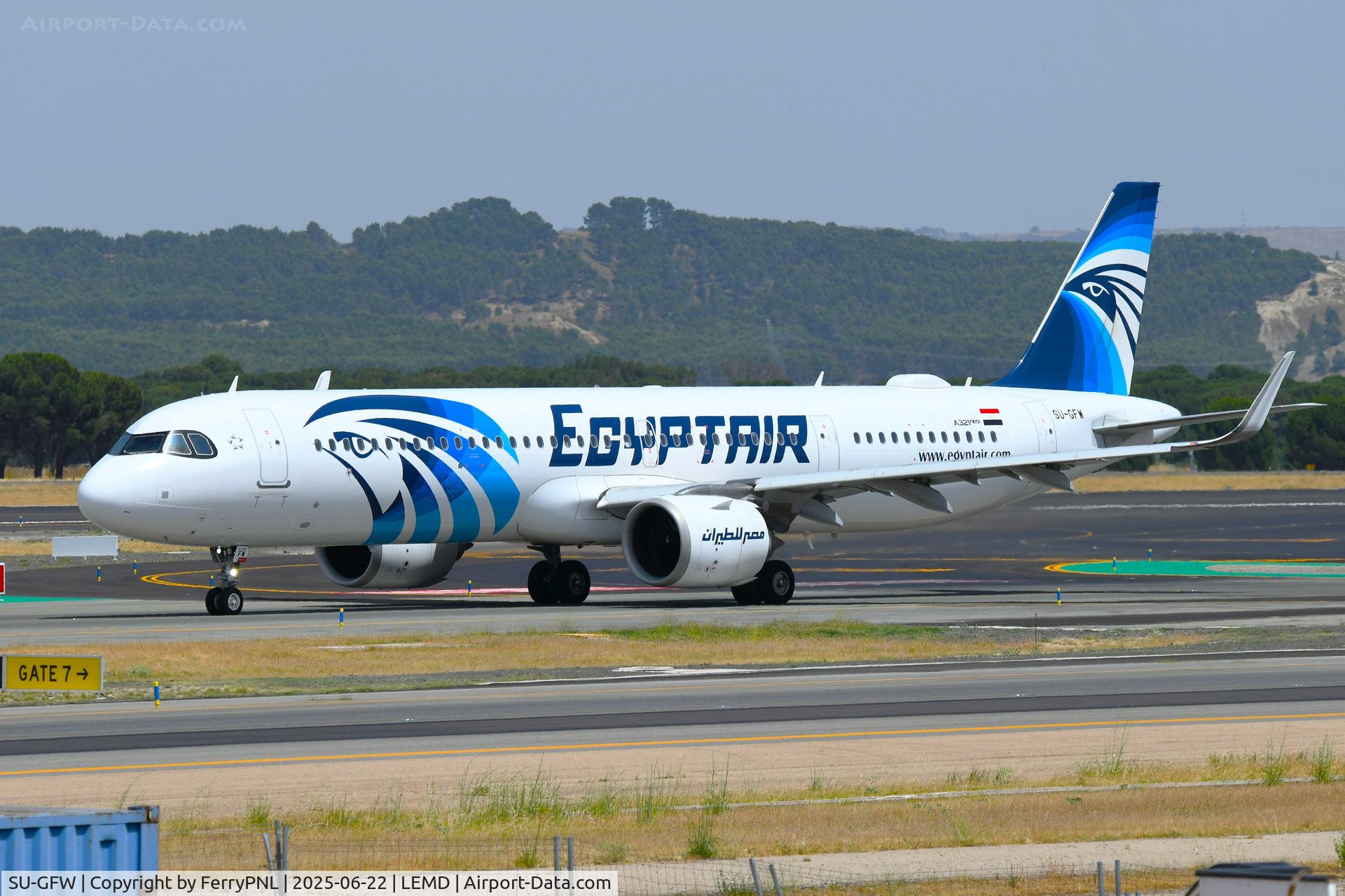 SU-GFW, 2023 Airbus A321-251NX C/N 11581, Departure of Egyptair A321N