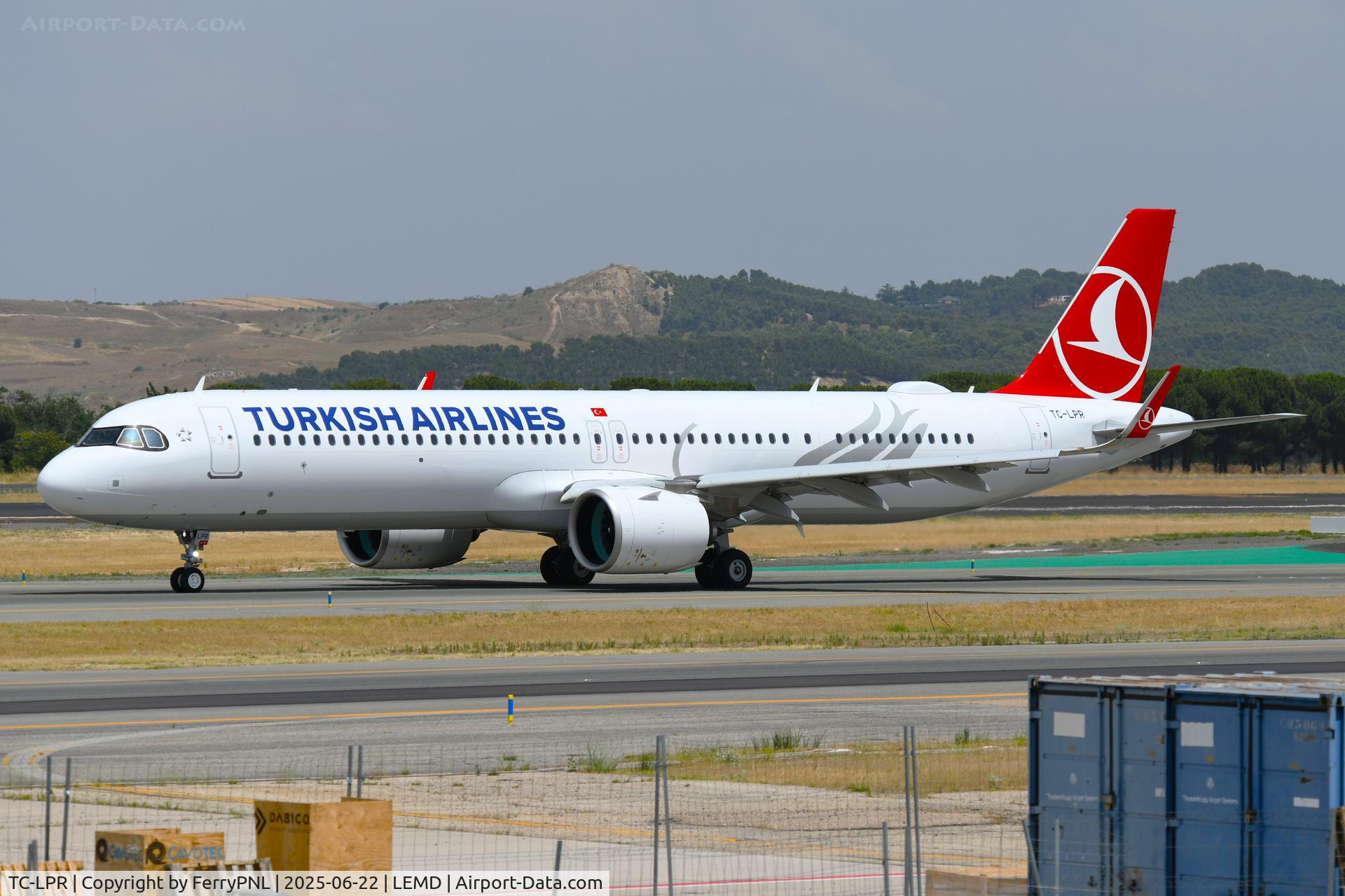TC-LPR, 2025 Airbus A321-271NX C/N 12577, Turkish A321N delivered just over  week before this sighting