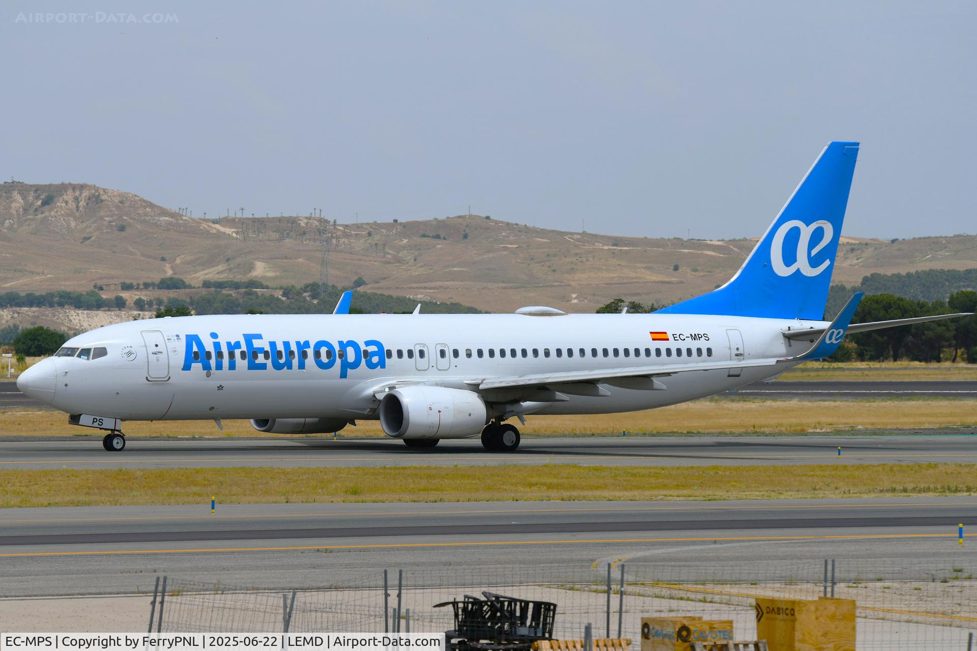 EC-MPS, 2017 Boeing 737-85P C/N 60587, Air Europa B738