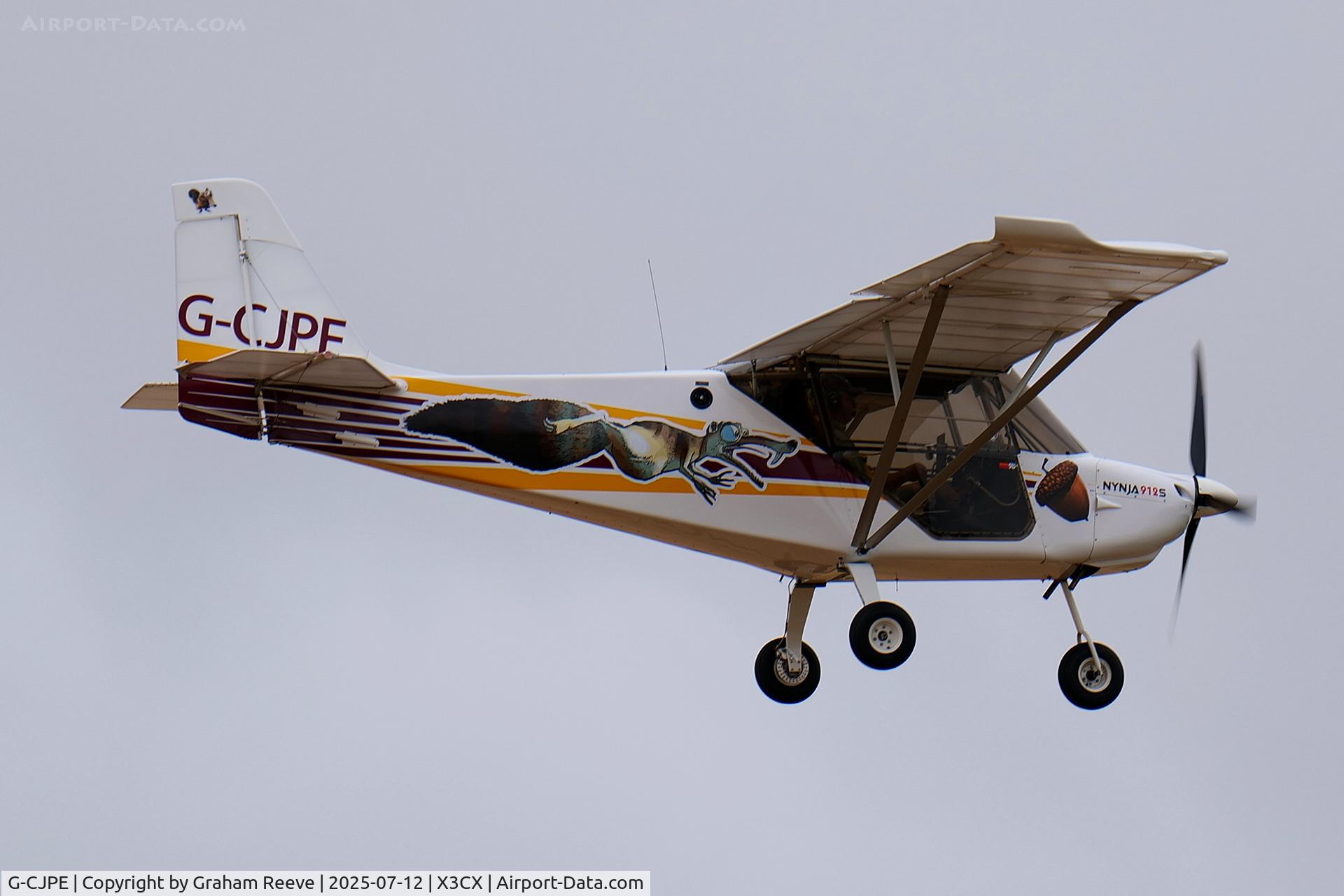 G-CJPE, 2016 Best Off SkyRanger Nynja 912(1) C/N BMAA/HB/681, Landing at Northrepps.