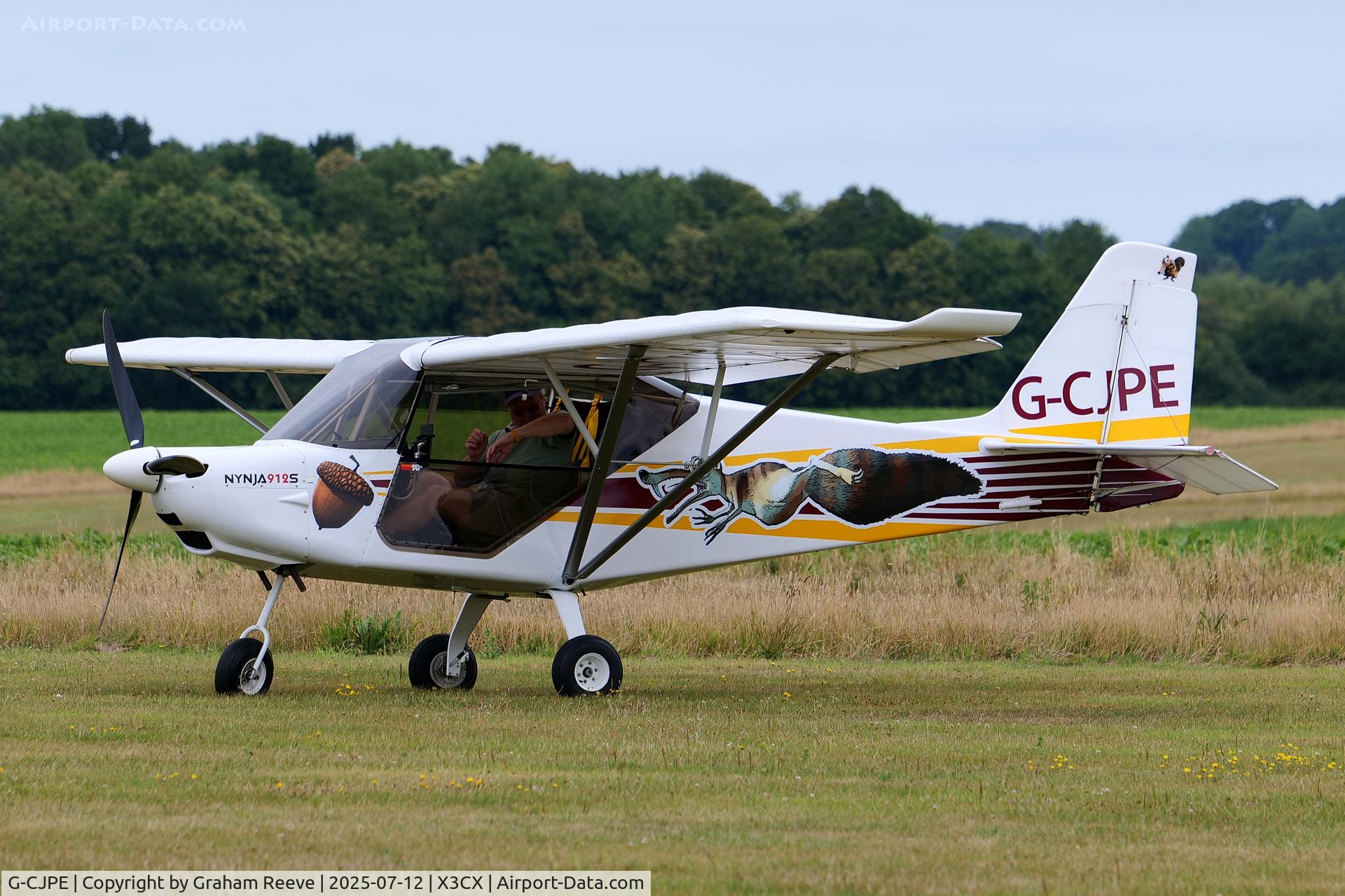 G-CJPE, 2016 Best Off SkyRanger Nynja 912(1) C/N BMAA/HB/681, Departing from Northrepps.