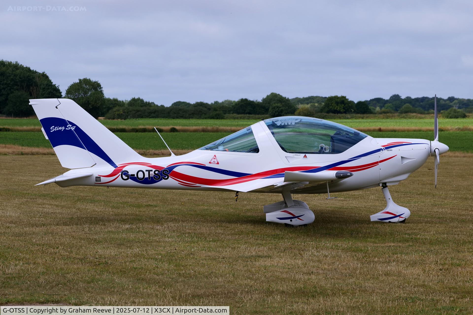 G-OTSS, 2025 TL Ultralight TL 2000 Sting S4 C/N 25 ST 514, Parked at Northrepps.