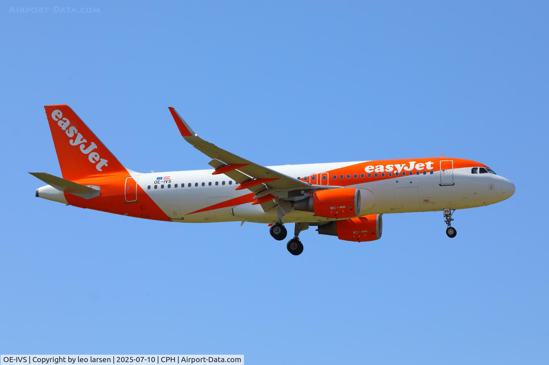 OE-IVS, 2016 Airbus A320-214 C/N 7235, Copenhagen 10.7.2025