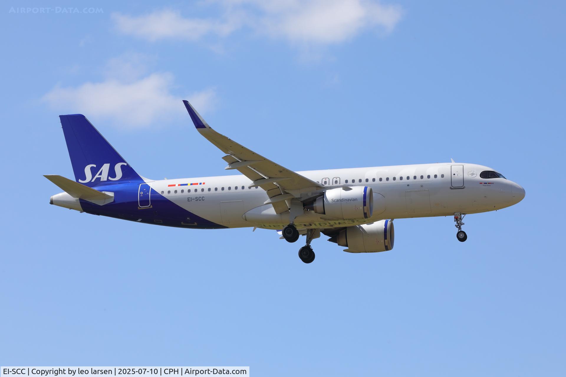 EI-SCC, 2023 Airbus A320-251N C/N 11796, Copenhagen 10.7.2025