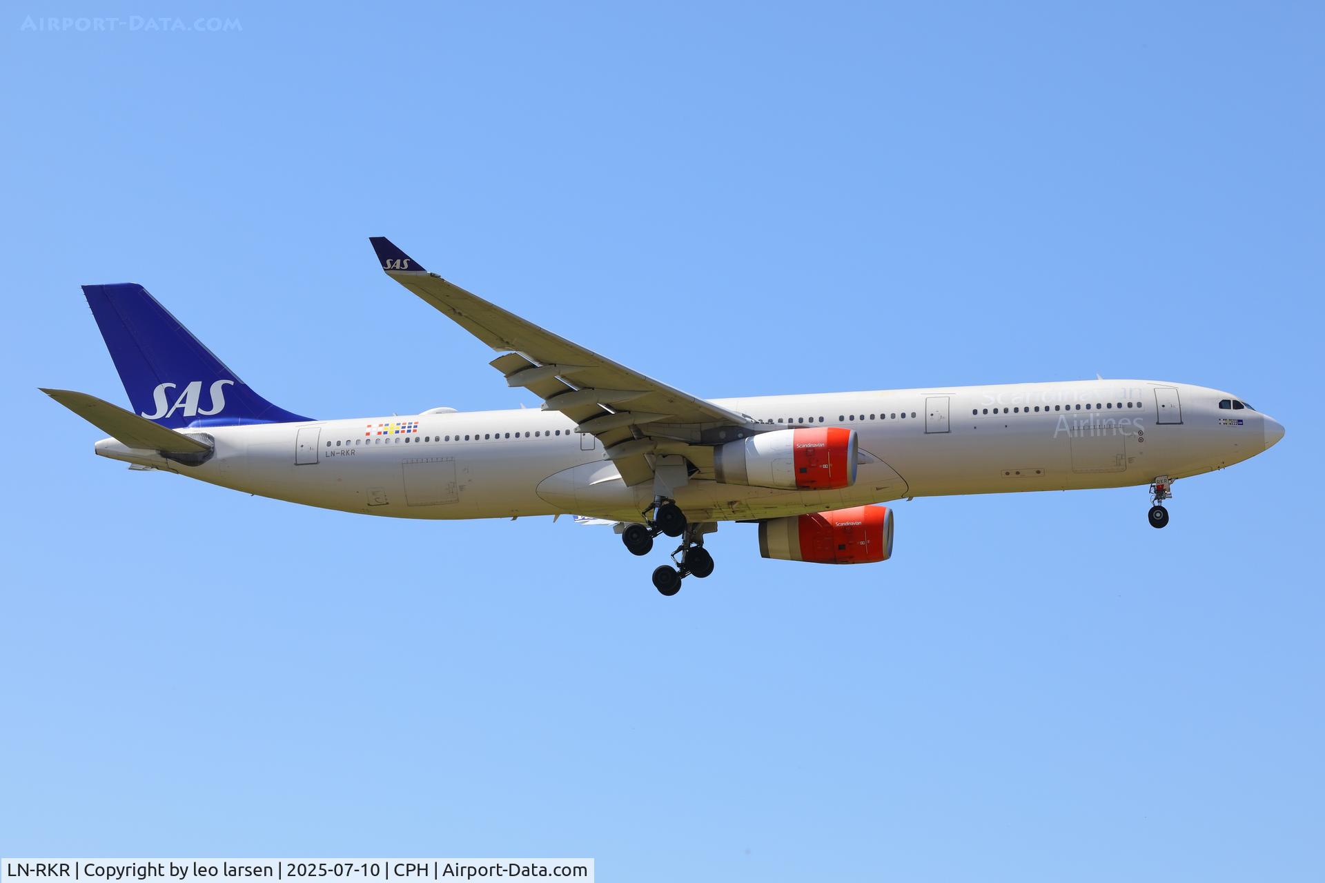 LN-RKR, 2015 Airbus A330-343E C/N 1660, Copenhagen 10.7.2025