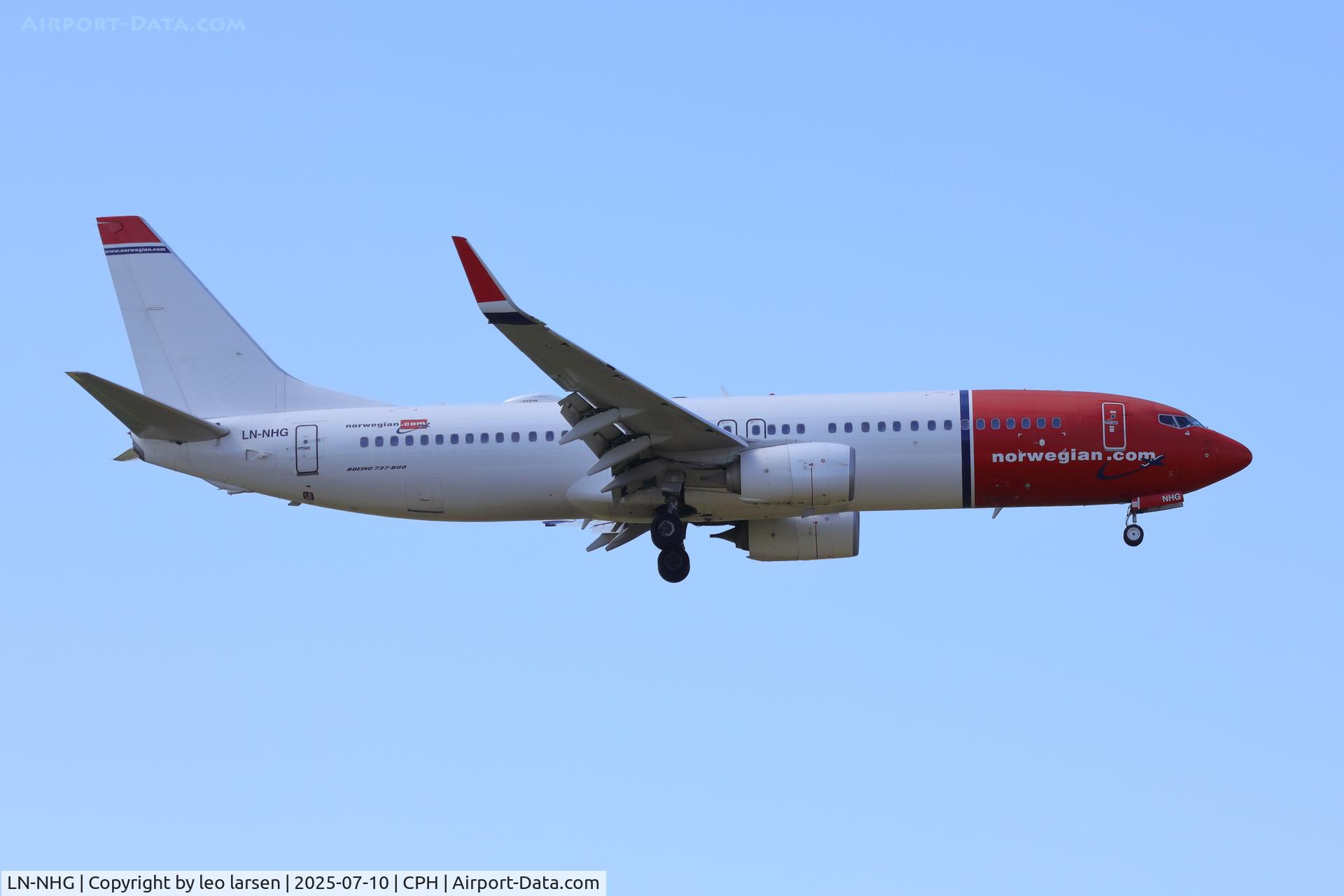 LN-NHG, 2015 Boeing 737-8JP C/N 41139, Copenhagen 10.7.2025