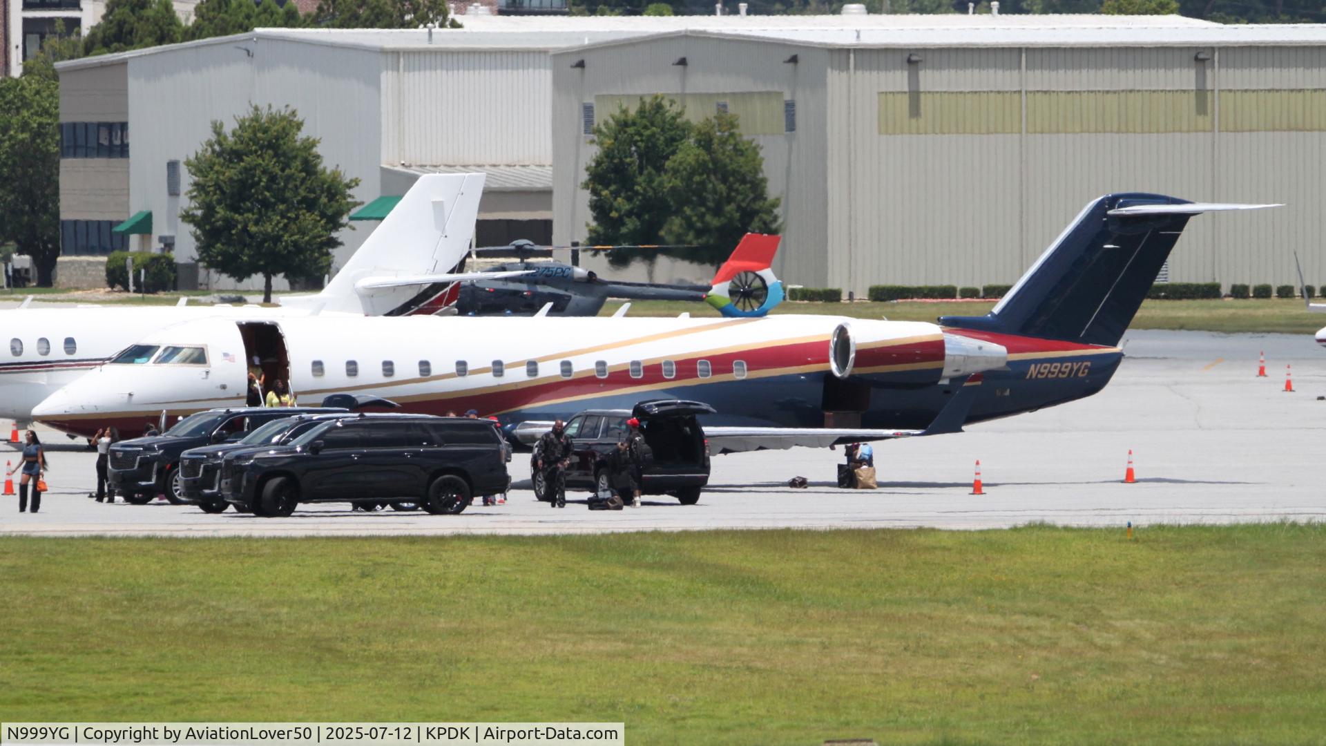 N999YG, 1995 Canadair CRJ-100SE (CL-600-2B19) C/N 7075, Slate Aviation CRJ-100
