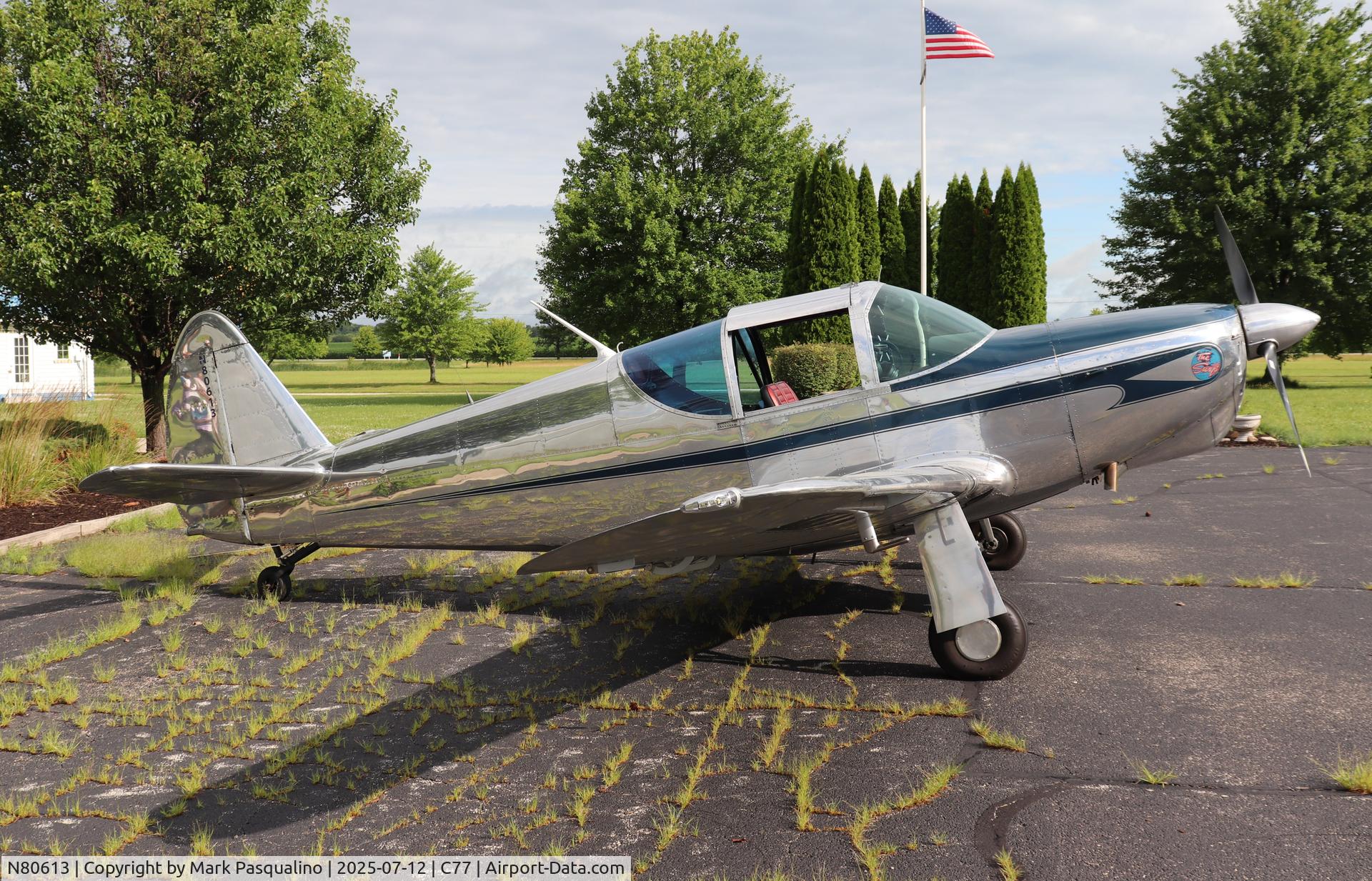 N80613, 1946 Temco GC-1B Swift C/N 1018, Swift GC-1B
