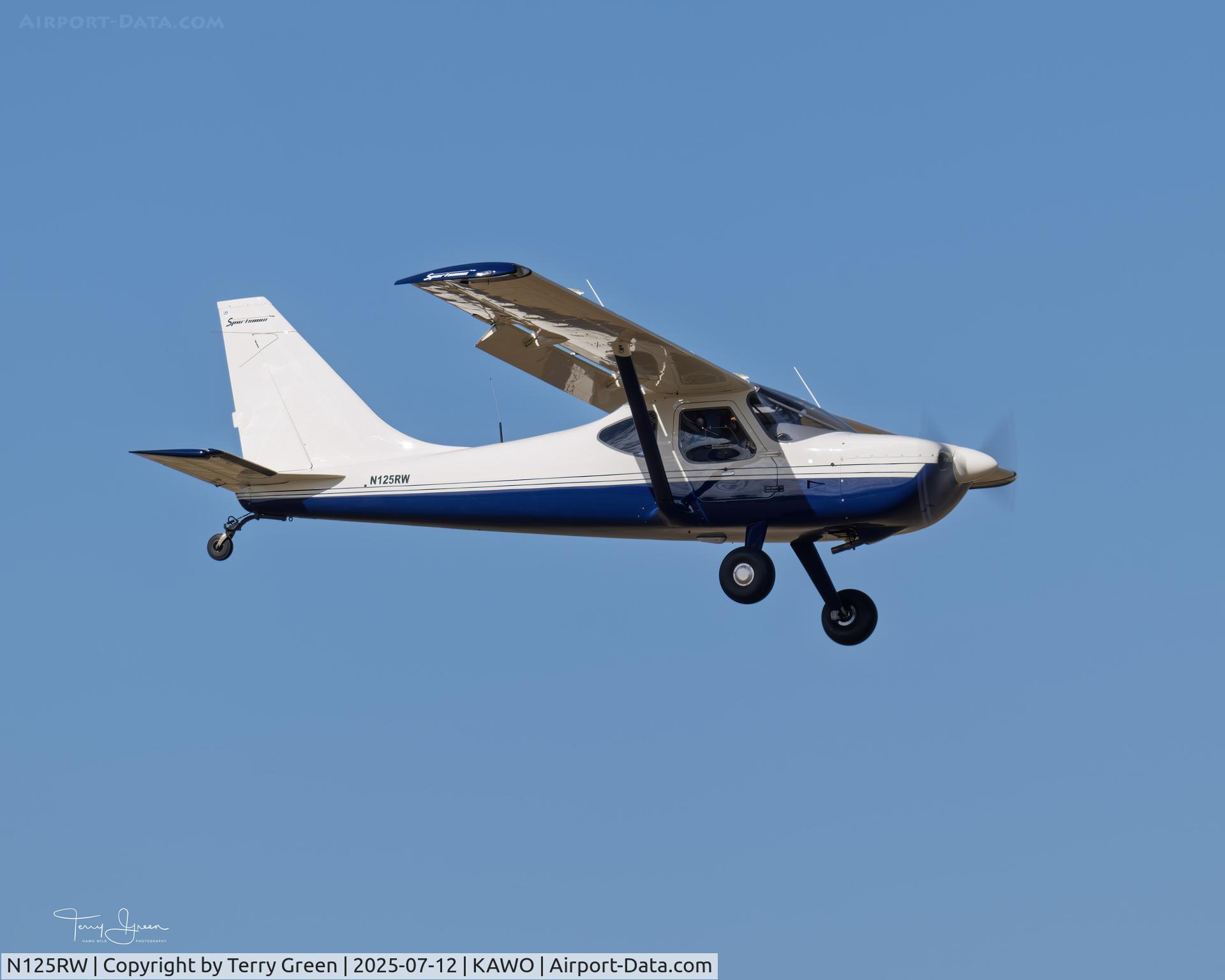 N125RW, 2013 GLASAIR AVIATION USA LLC SPORTSMAN GS-2 C/N 7378, KAWO