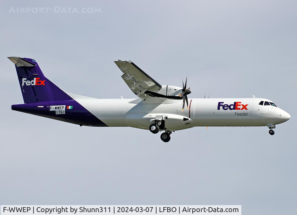 F-WWEP, 2024 ATR 72-600F C/N 1761, C/n 1761 - To be EI-HAG