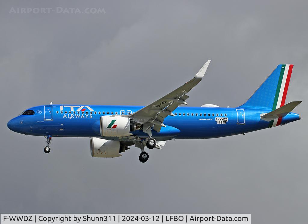 F-WWDZ, 2024 Airbus A320-272 Neo C/N 11945, C/n 11945 - To be EI-HOI