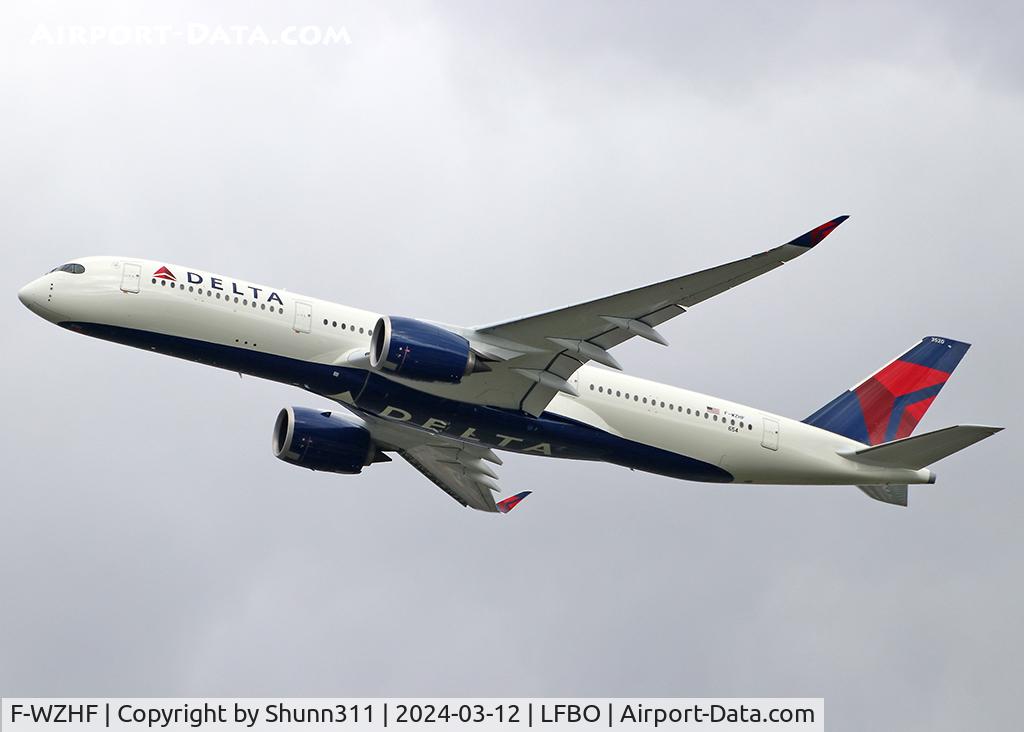 F-WZHF, 2024 Airbus A350-941 C/N 0654, C/n 0654 - To be N520DN