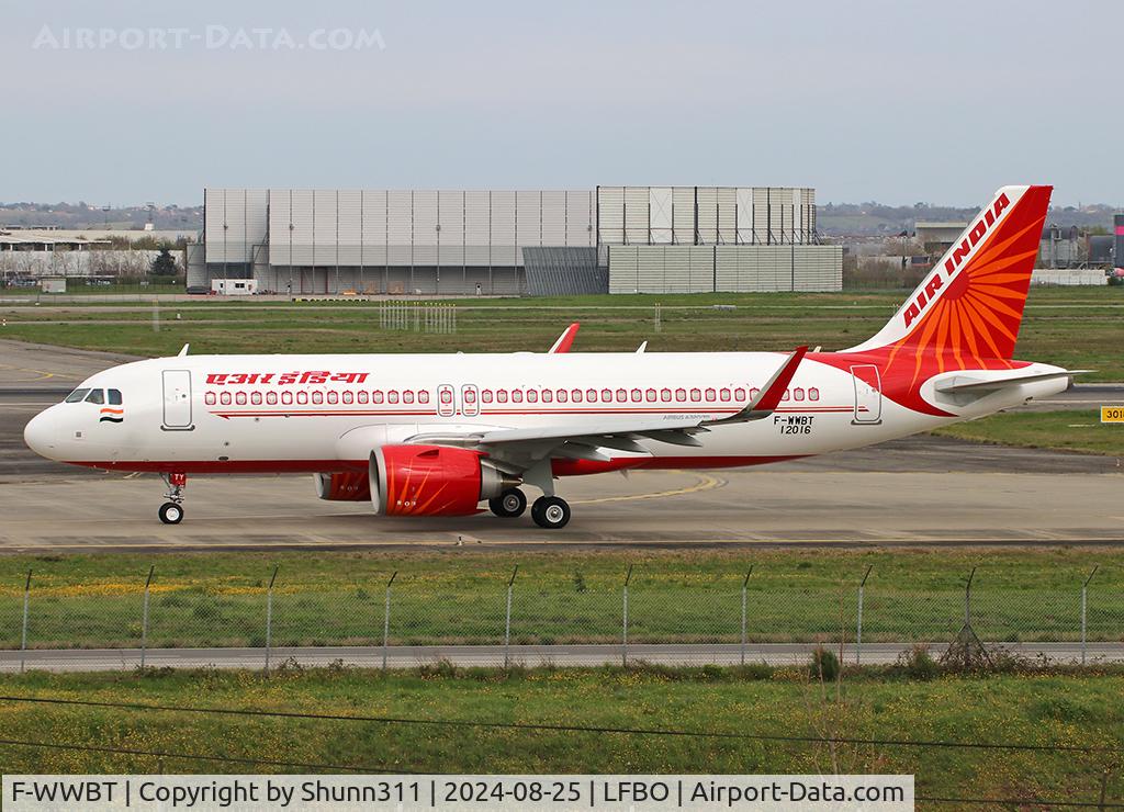 F-WWBT, 2024 Airbus A320-251N C/N 12016, C/n 12016 - To be VT-RTY