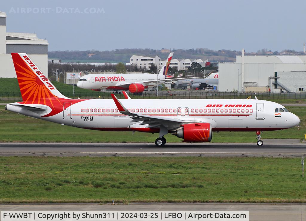 F-WWBT, 2024 Airbus A320-251N C/N 12016, C/n 12016 - To be VT-RTY
