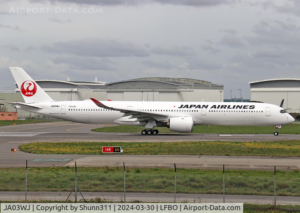 JA03WJ, 2024 Airbus A350-1041 C/N 0635, Delivery day...