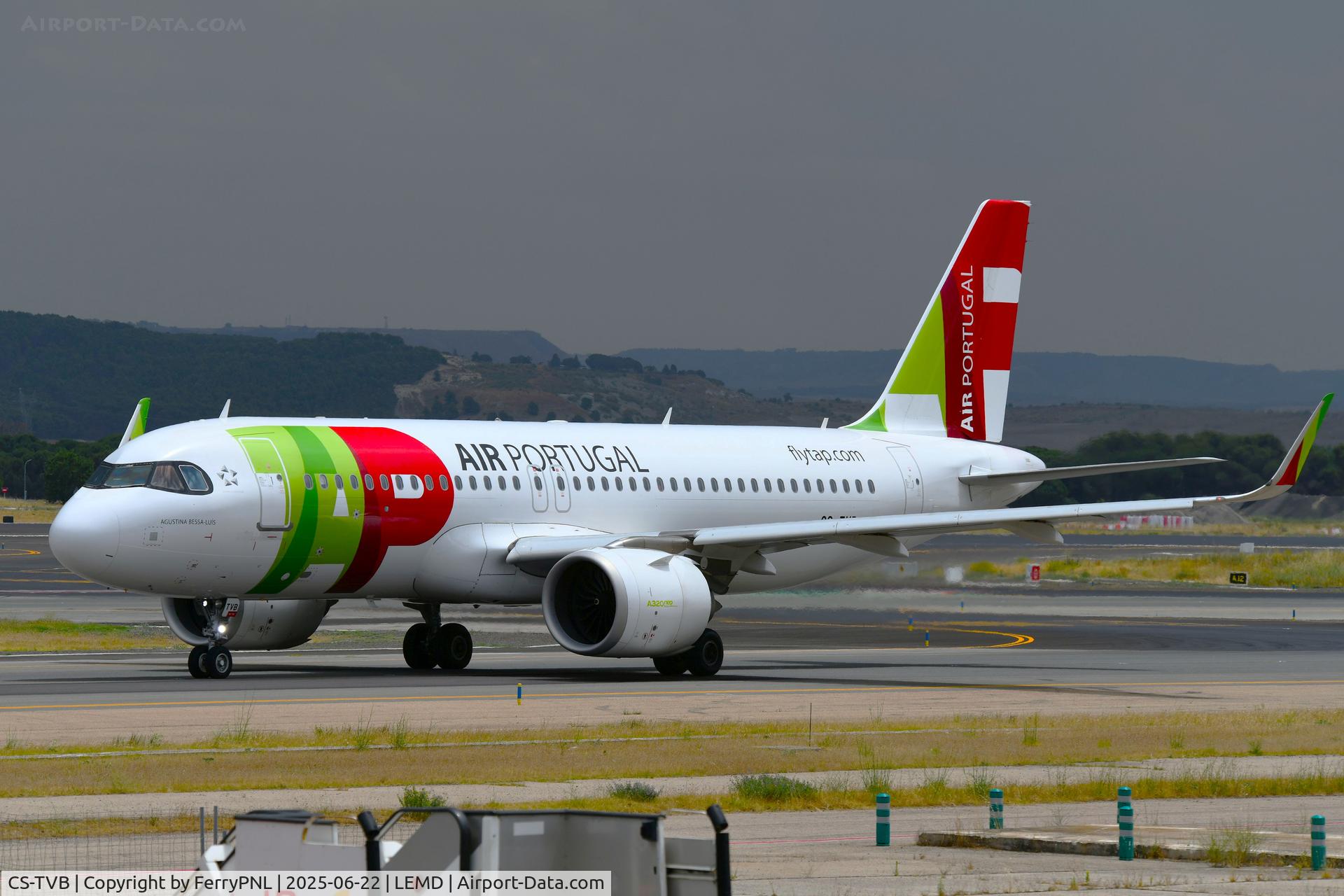 CS-TVB, 2019 Airbus A320-251NEO C/N 8749, TAP A320N returning to LIS