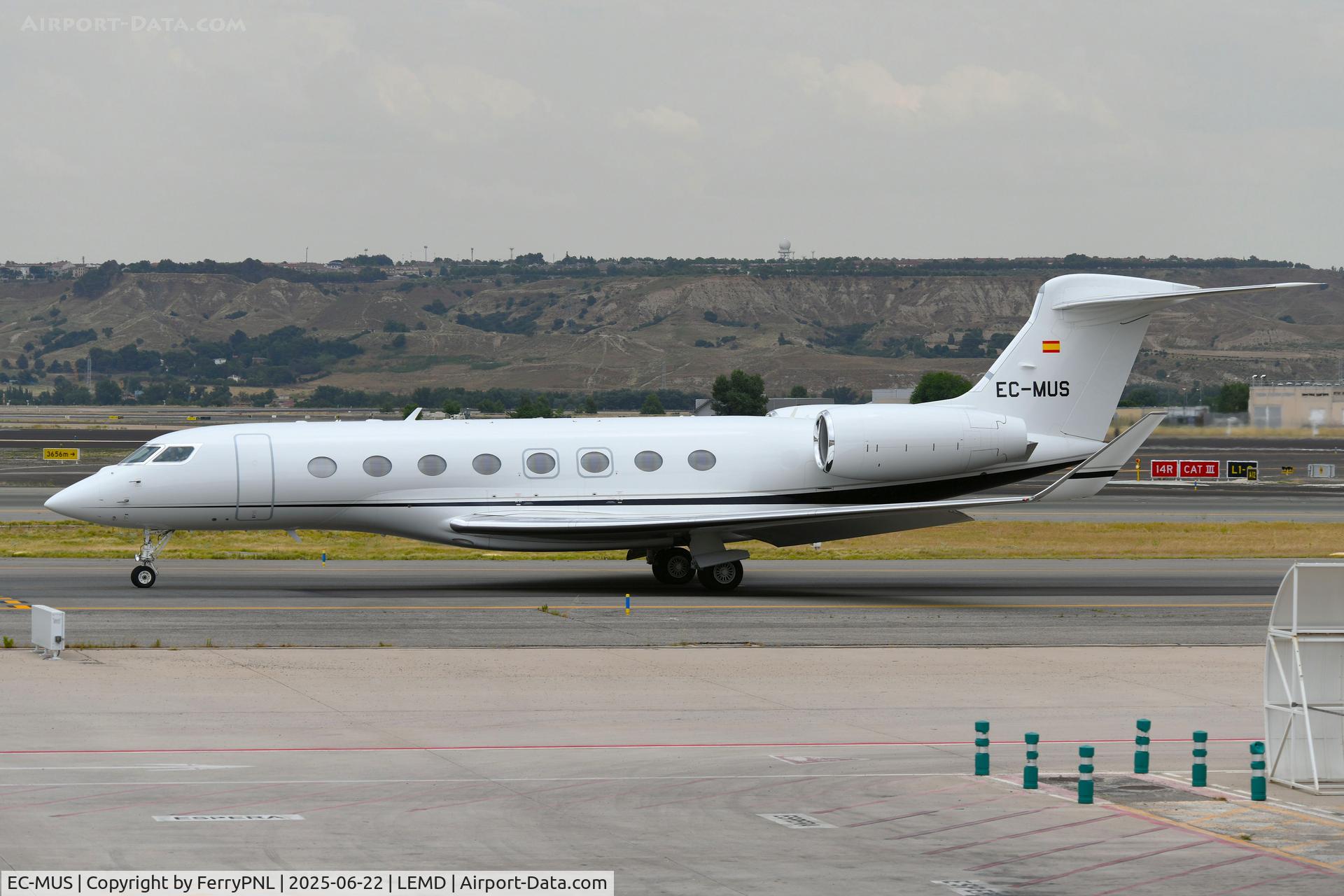 EC-MUS, 2018 Gulfstream Aerospace GVI (G650) C/N 6297, Gestair Executive Jet G650