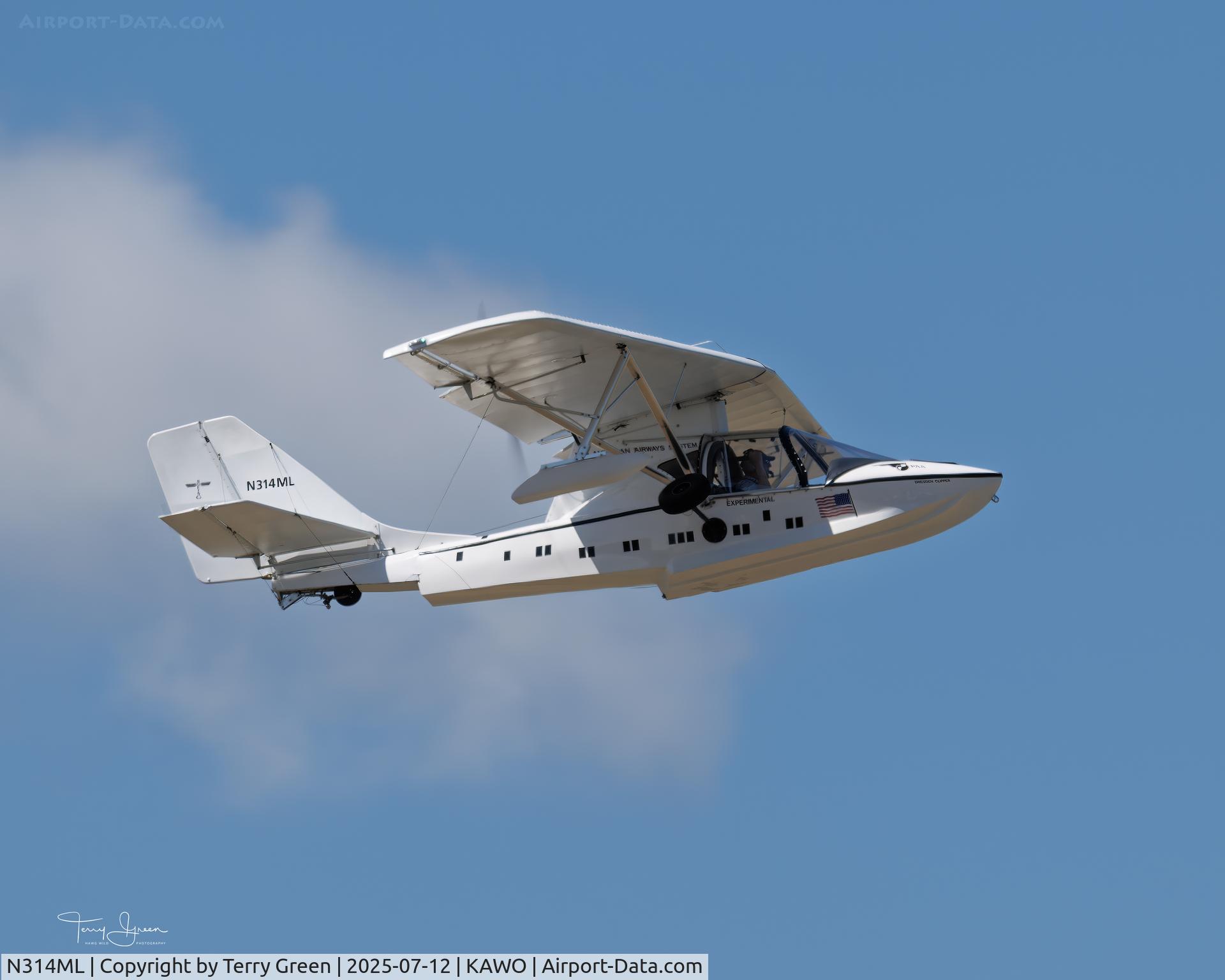 N314ML, 2021 Progressive Aerodyne Searey LSX C/N 1LK484C, KAWO