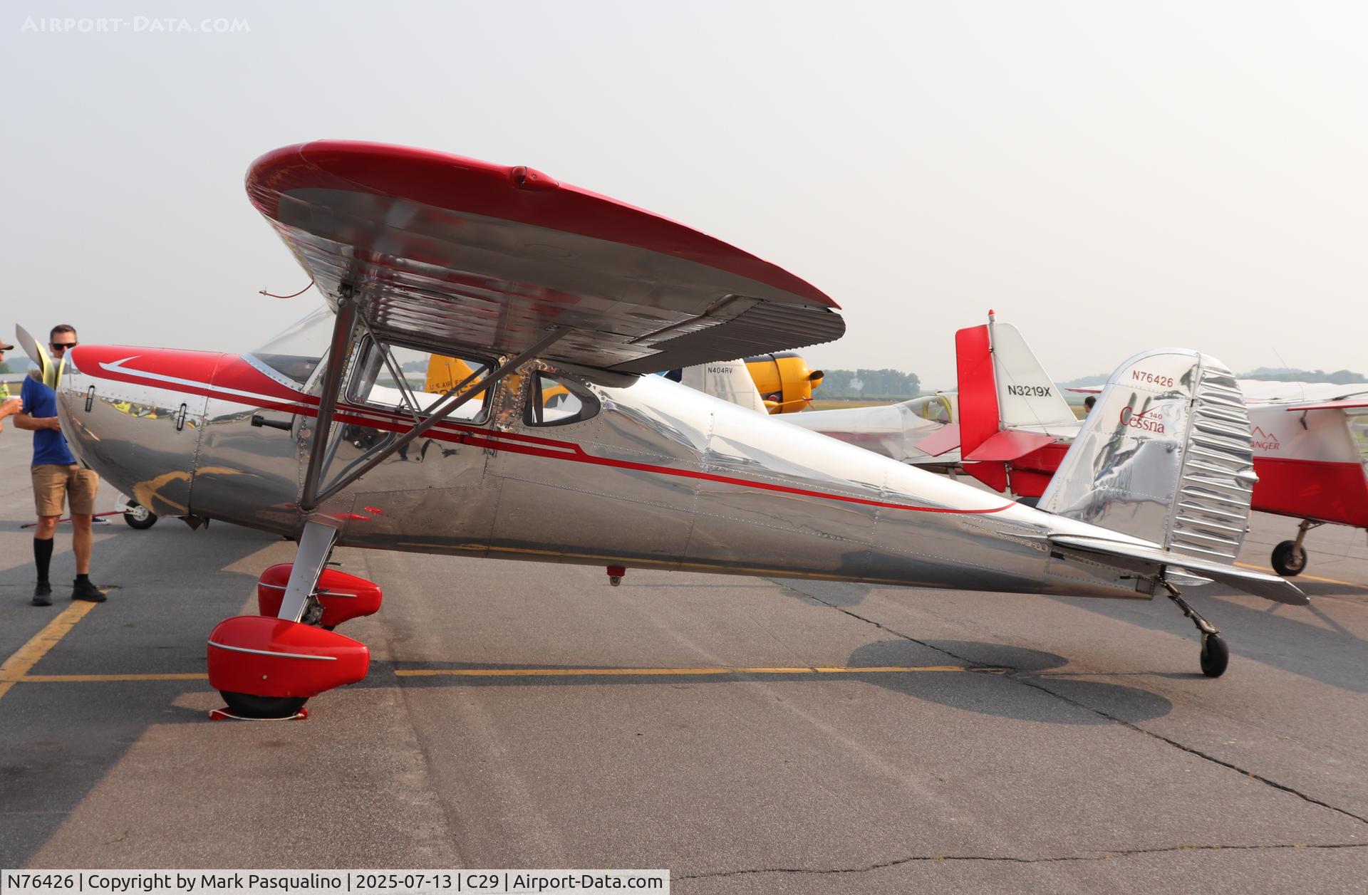 N76426, 1946 Cessna 140 C/N 10852, Cessna 140