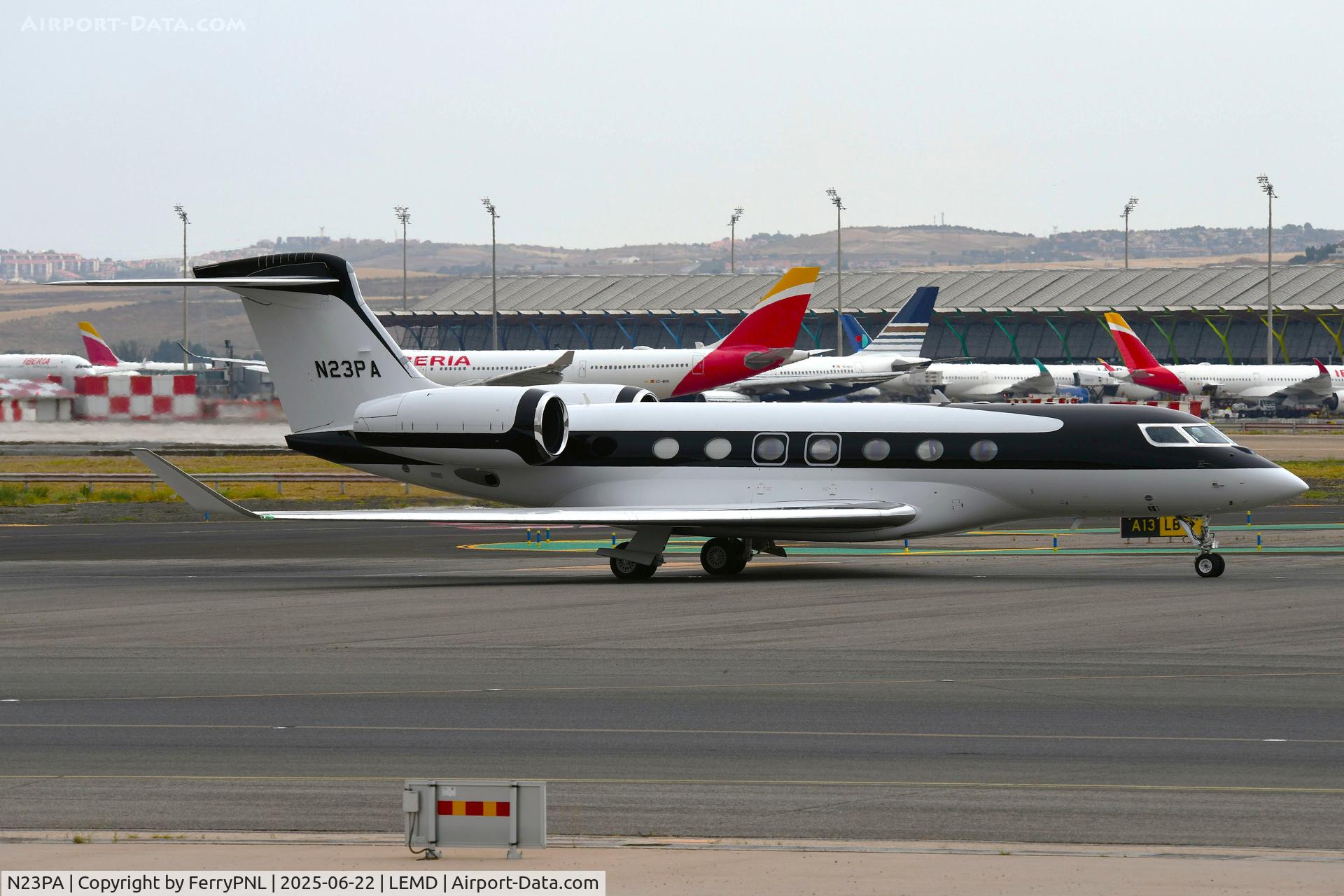 N23PA, 2020 Gulfstream GVII-G600 C/N 73043, Arrival of MJL Air Partners G600