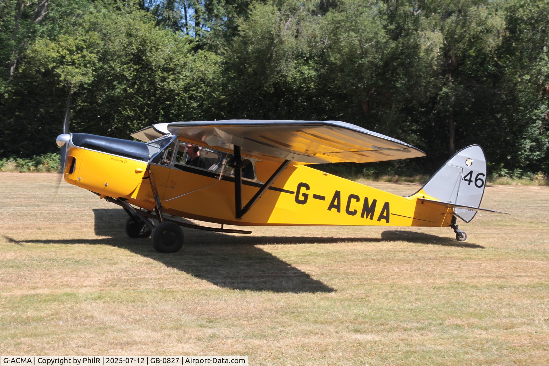G-ACMA, 1934 De Havilland DH.85 Leopard Moth C/N 7042, G-ACMA 1934 DH85 Leopard Moth Fly-In West Tisted