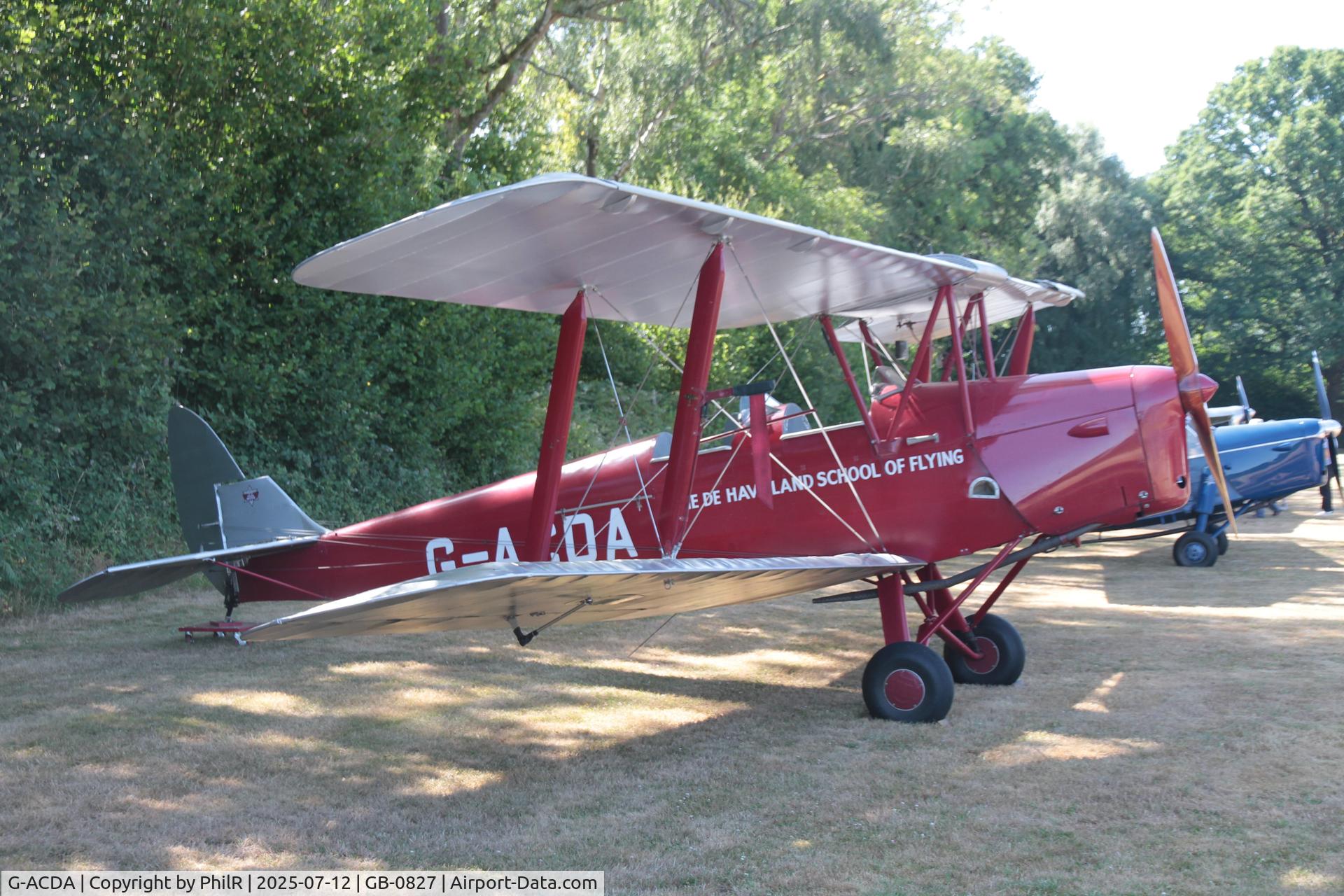 G-ACDA, 1934 De Havilland DH-82A Tiger Moth II C/N 3175, G-ACDA 1933 DH82A Tiger Moth Fly-In West Tisted 
