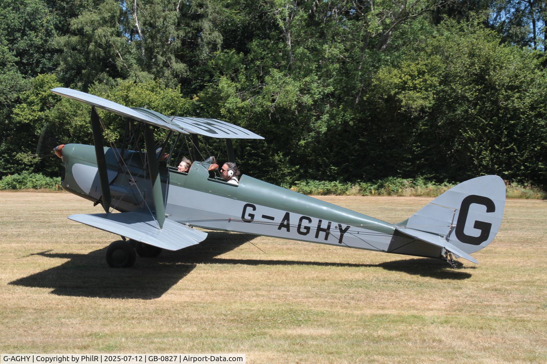G-AGHY, 1939 De Havilland DH-82A Tiger Moth II C/N 82292, G-AGHY 1939 DH82A Tiger Moth Fly-In West Tisted