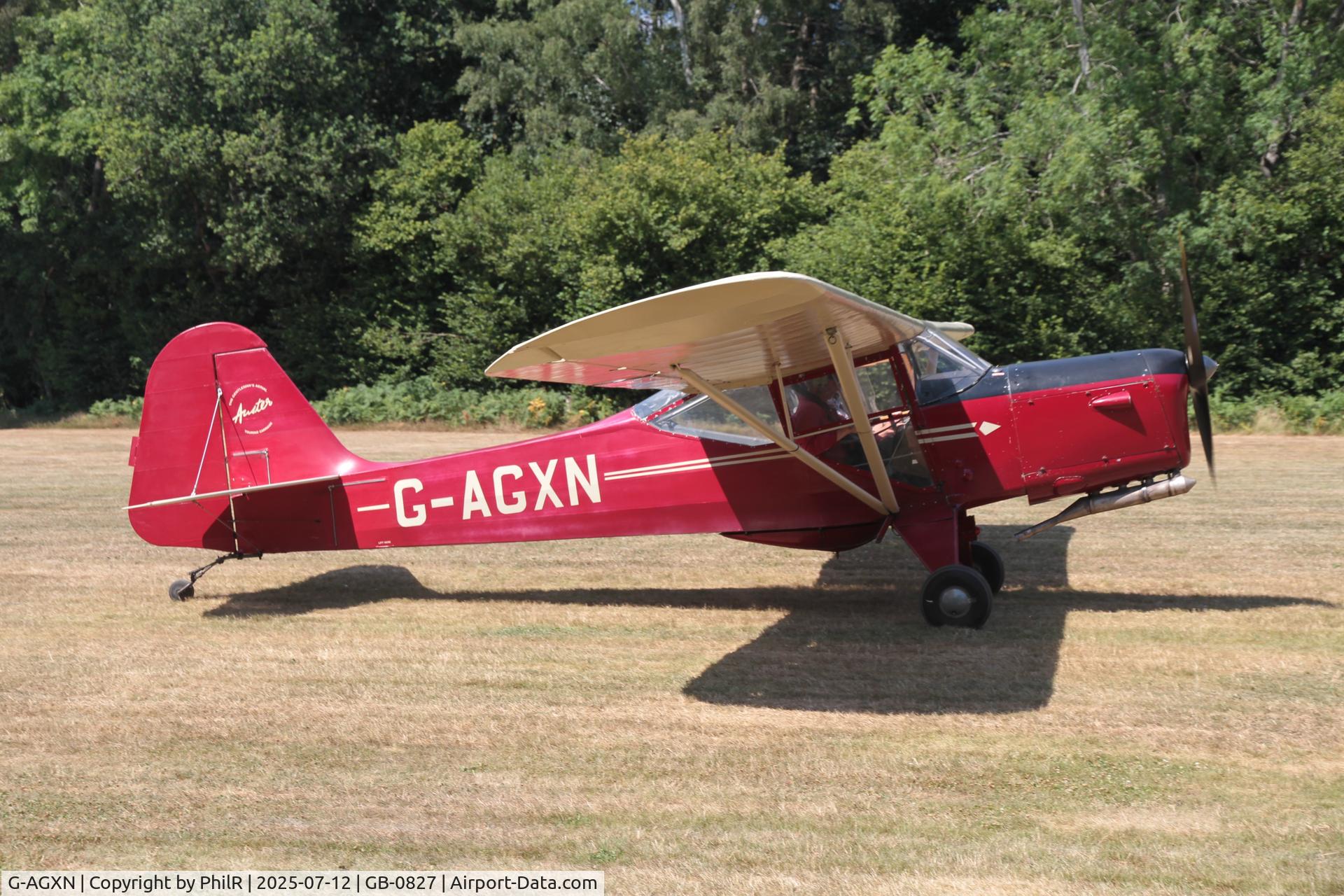 G-AGXN, 1946 Auster J-1N Alpha C/N 1963, G-AGXN 1946 Auster J1N Alpha Fly-In West Tisted