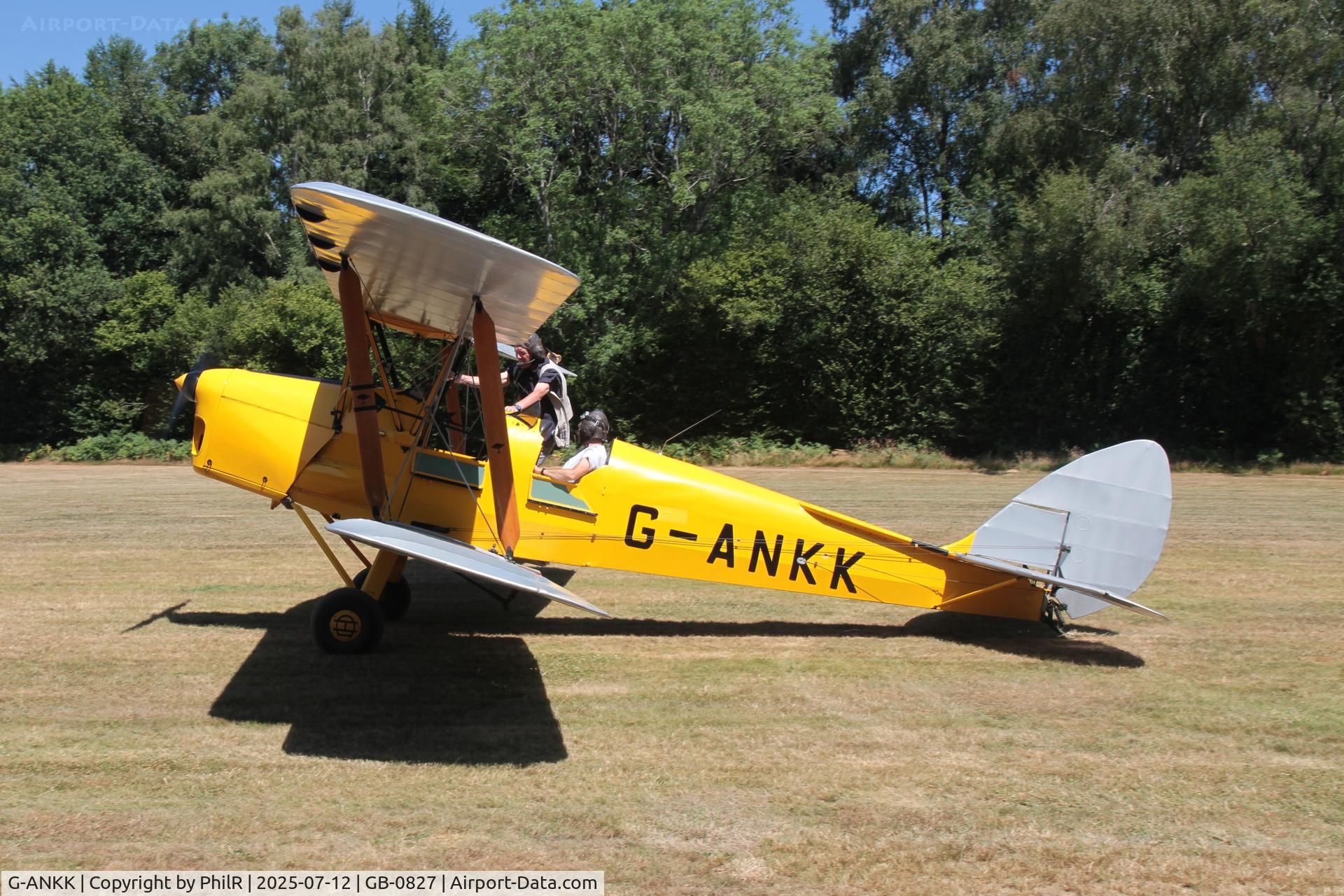 G-ANKK, 1941 De Havilland DH-82A Tiger Moth II C/N 83590, G-ANKK 1941 DH82A Tiger Moth Fly-In West Tisted 