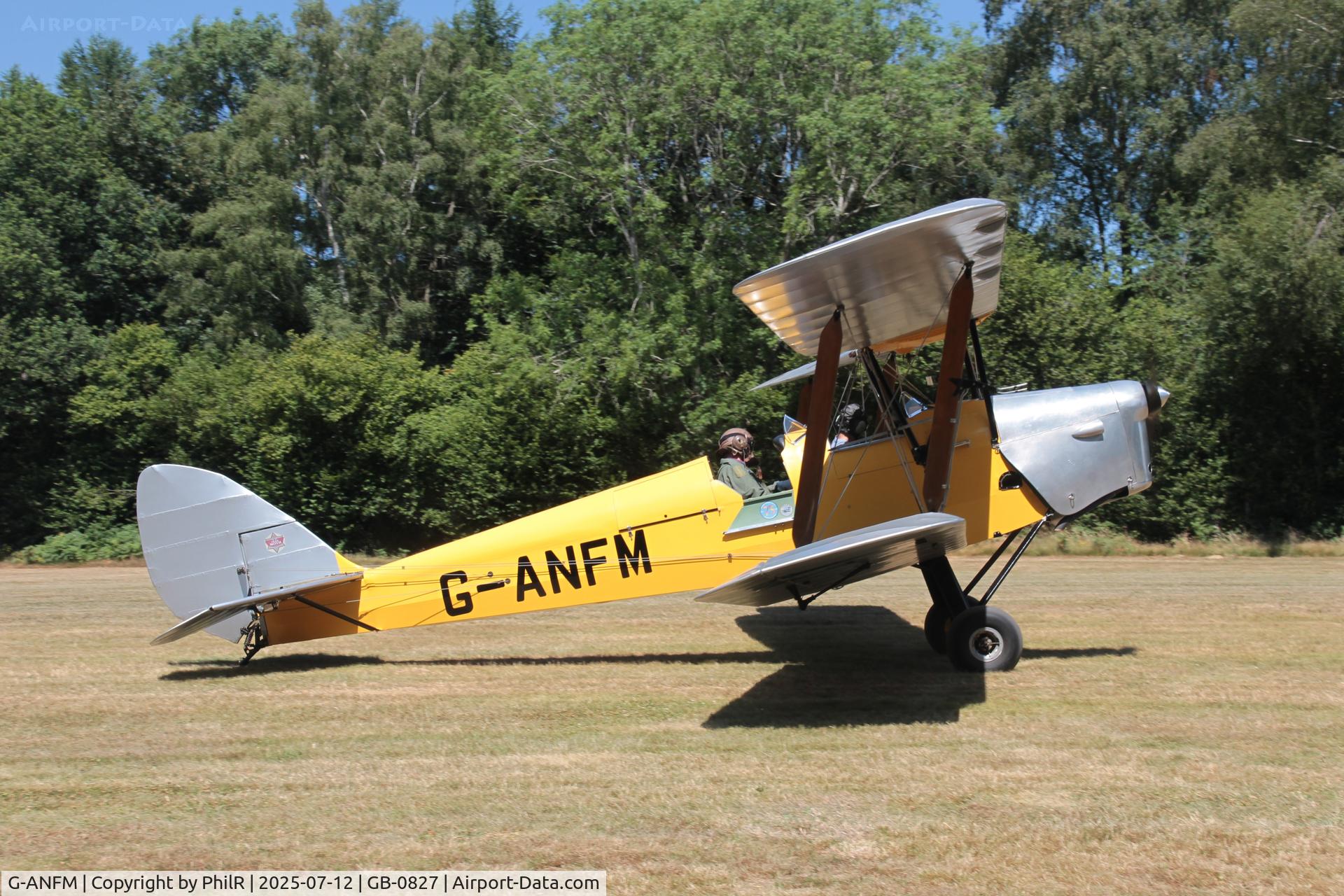 G-ANFM, 1941 De Havilland DH-82A Tiger Moth II C/N 83604, G-ANFM 1940 DH82A Tiger Moth Fly-In West Tisted 