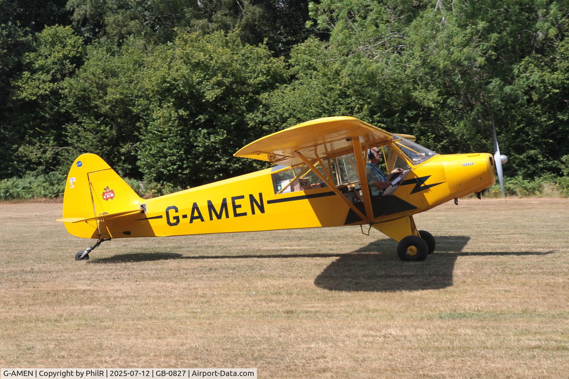 G-AMEN, 1952 Piper L-18C Super Cub C/N 18-1998, G-AMEN 1952 Piper L18C Super Cub Fly-In West Tisted 