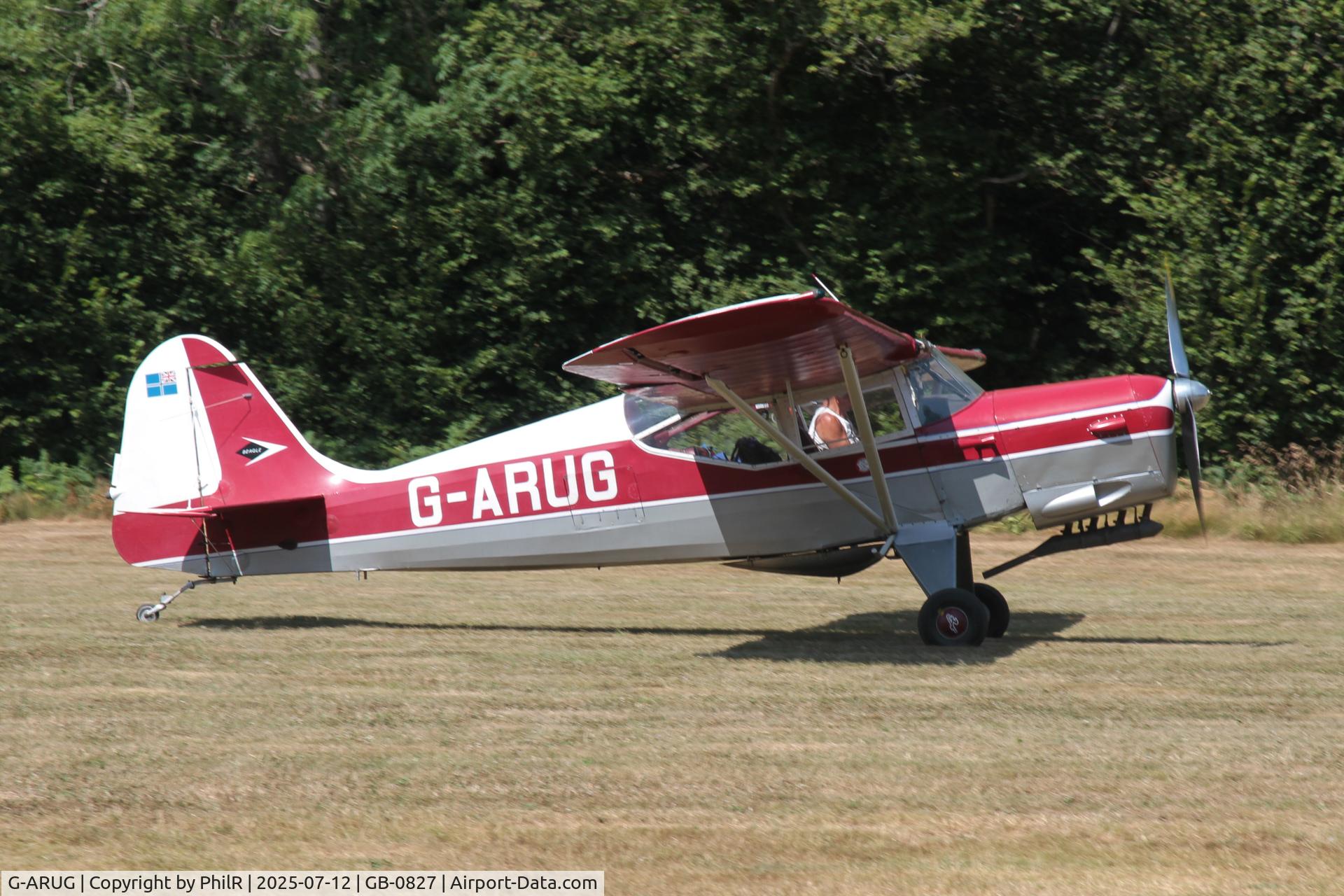 G-ARUG, 1961 Auster J-5G Cirrus Autocar C/N 3272, G-ARUG 1961 Beagle Auster J5G Cirrus Autocar Fly-In West Tisted